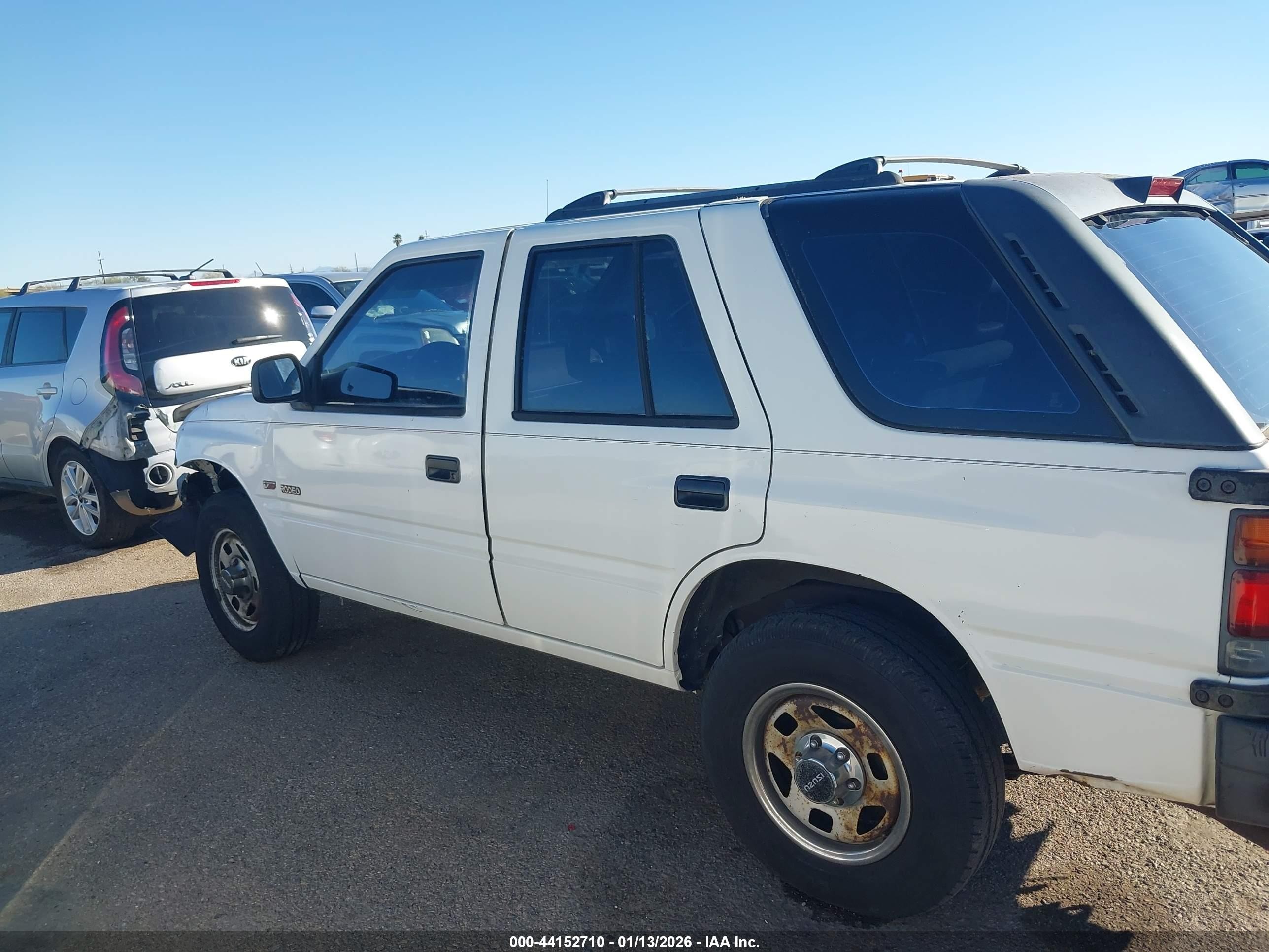 1997 Isuzu Rodeo Ls 3.2l/s 3.2l White vin: 4S2CM58V8V4336885
