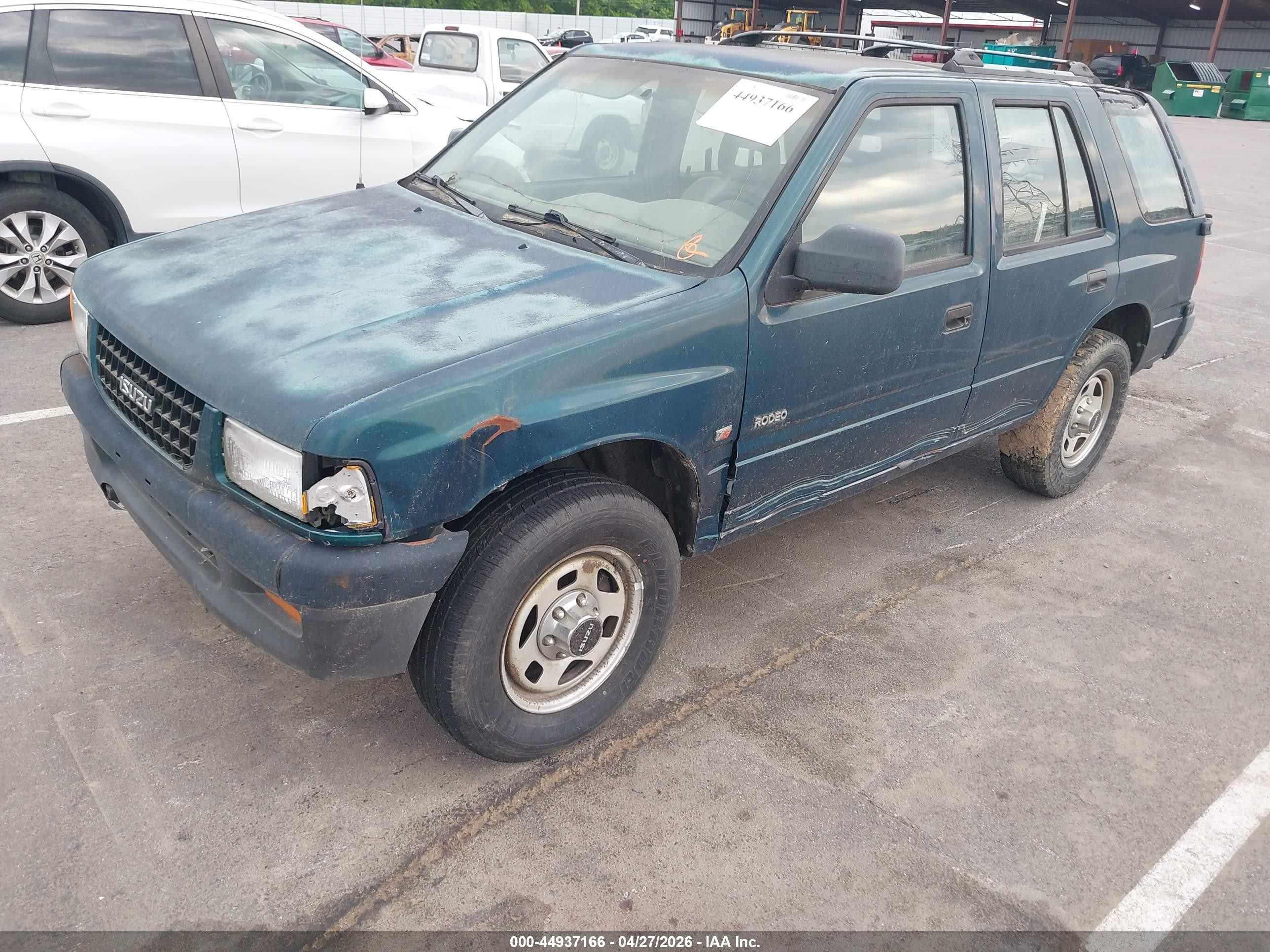 1997 Isuzu Rodeo Ls 3.2l/s 3.2l Green vin: 4S2CM58V9V4345756