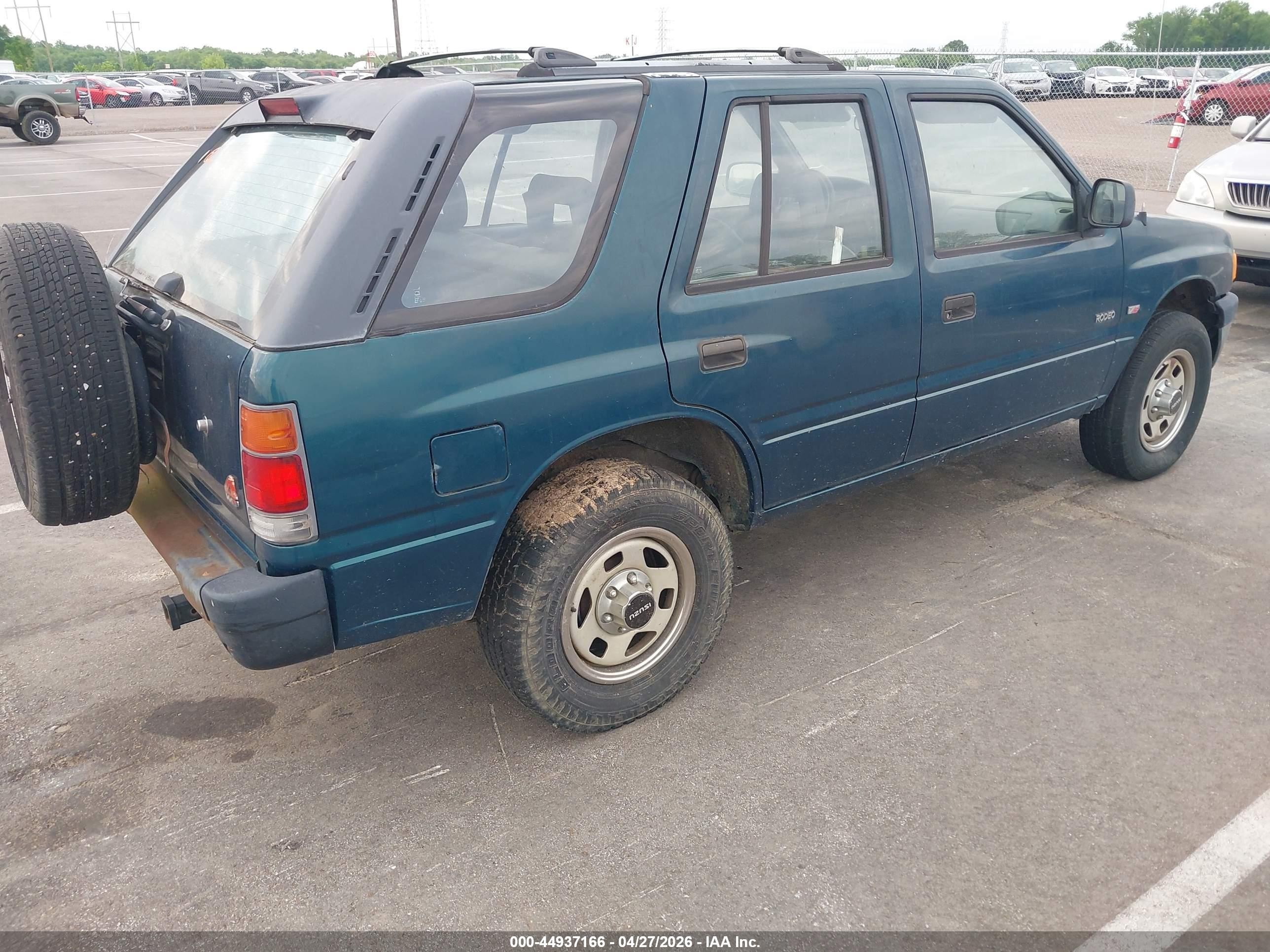 1997 Isuzu Rodeo Ls 3.2l/s 3.2l Green vin: 4S2CM58V9V4345756