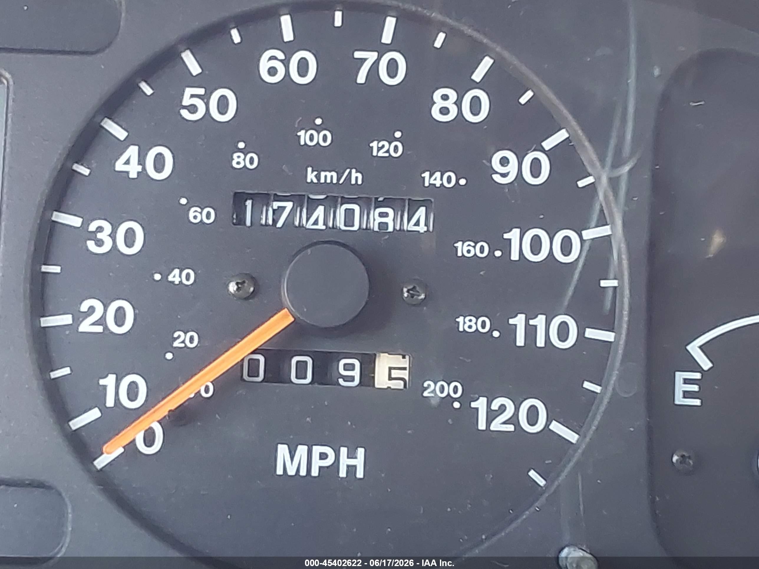 1999 Isuzu Rodeo Ls/lse/s Orange vin: 4S2CM58W0X4353580