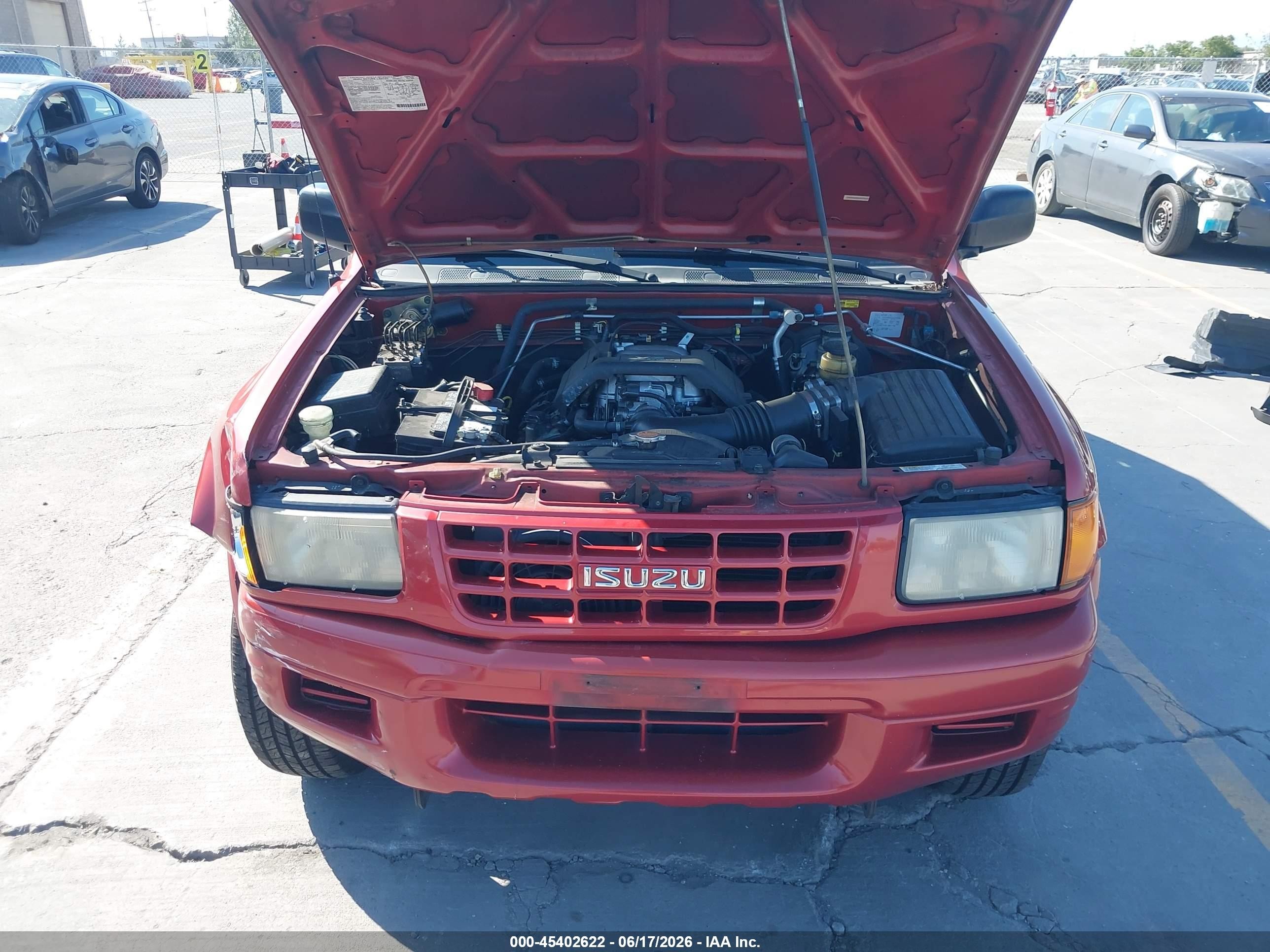 1999 Isuzu Rodeo Ls/lse/s Orange vin: 4S2CM58W0X4353580
