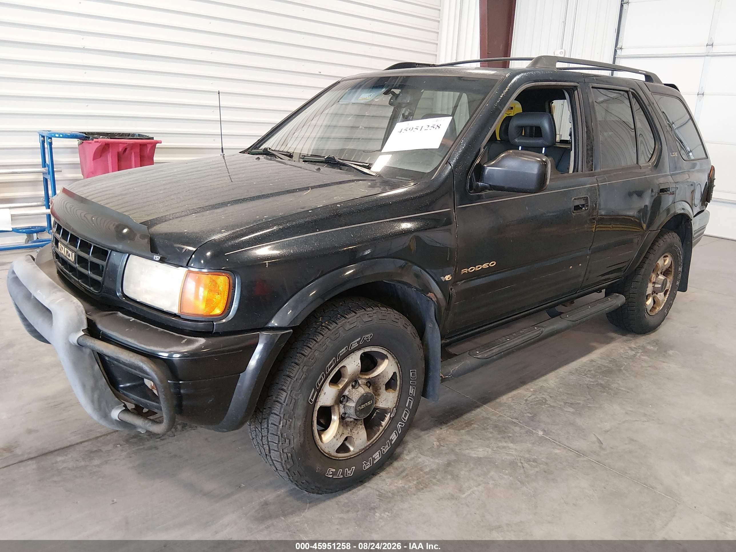 1999 Isuzu Rodeo Ls/lse/s Blue vin: 4S2CM58W2X4345013