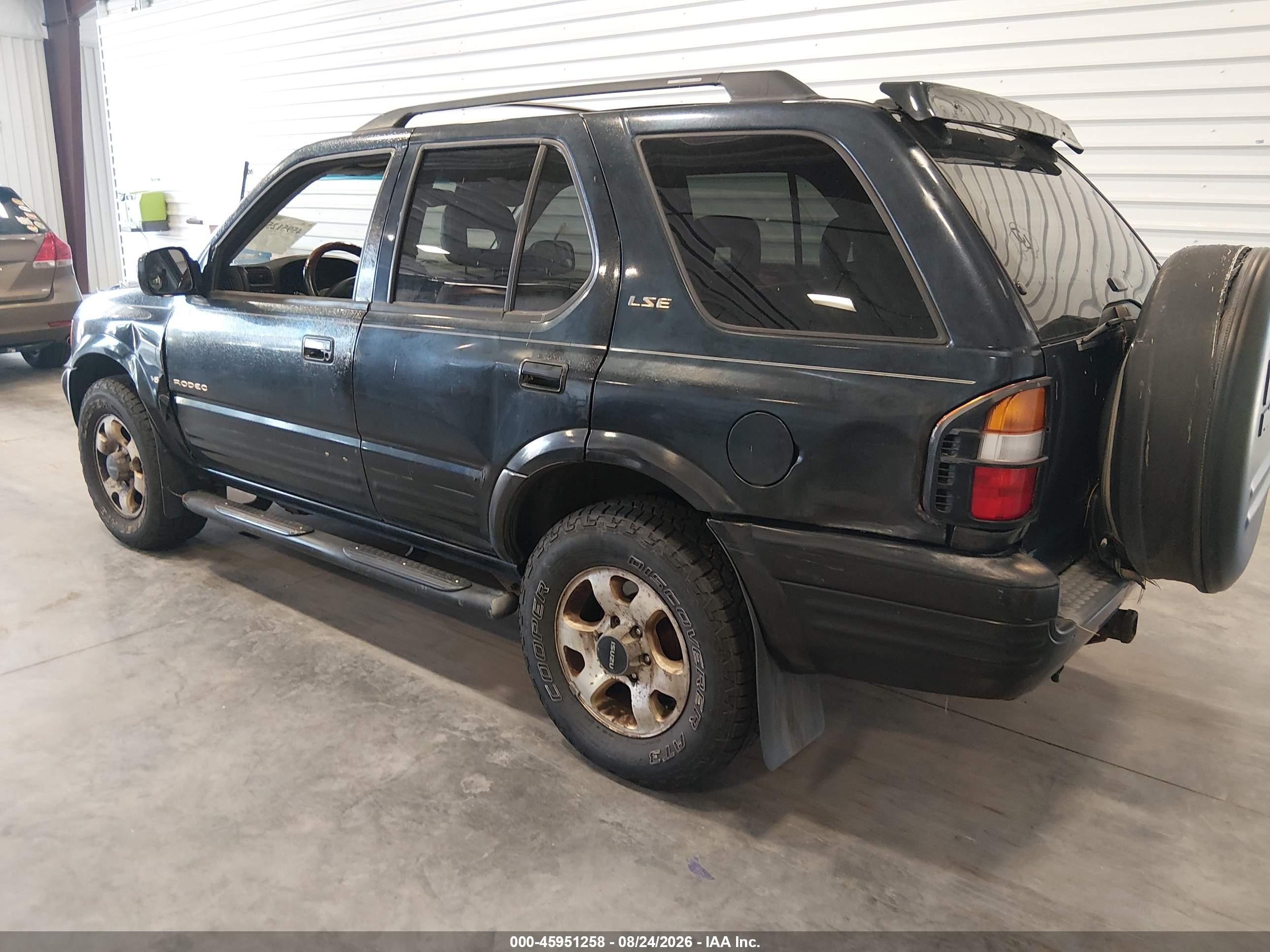 1999 Isuzu Rodeo Ls/lse/s Blue vin: 4S2CM58W2X4345013