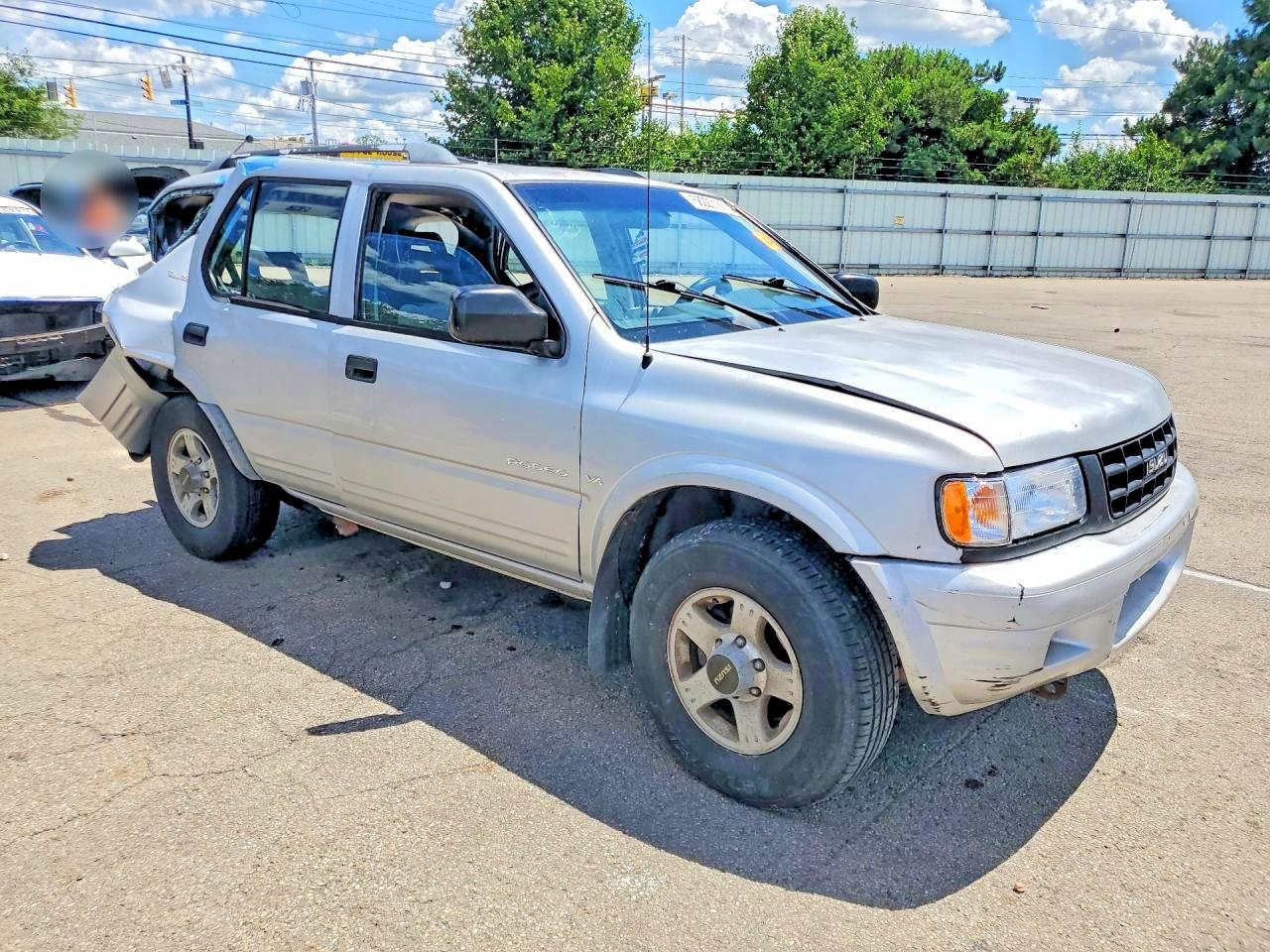 1999 Isuzu Rodeo S Серебряный vin: 4S2CM58W3X4378876