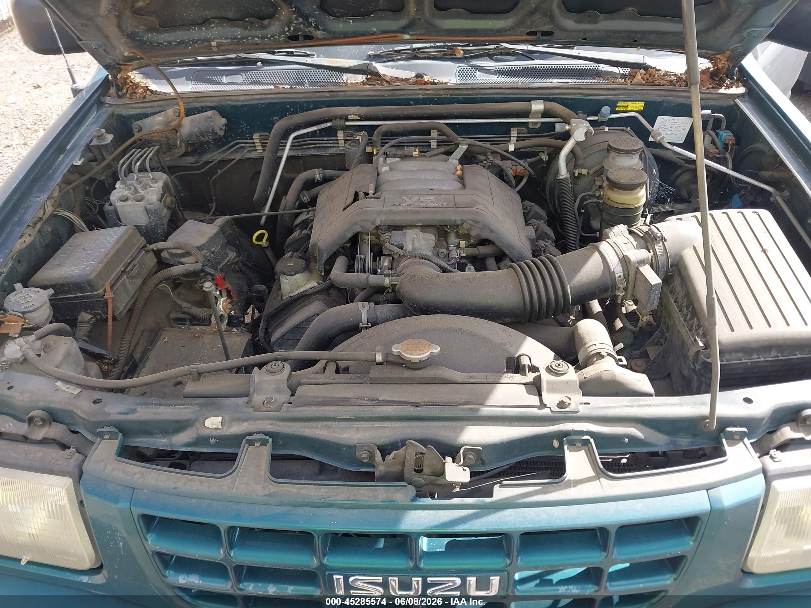1999 Isuzu Rodeo Ls/lse/s Green vin: 4S2CM58W7X4349980