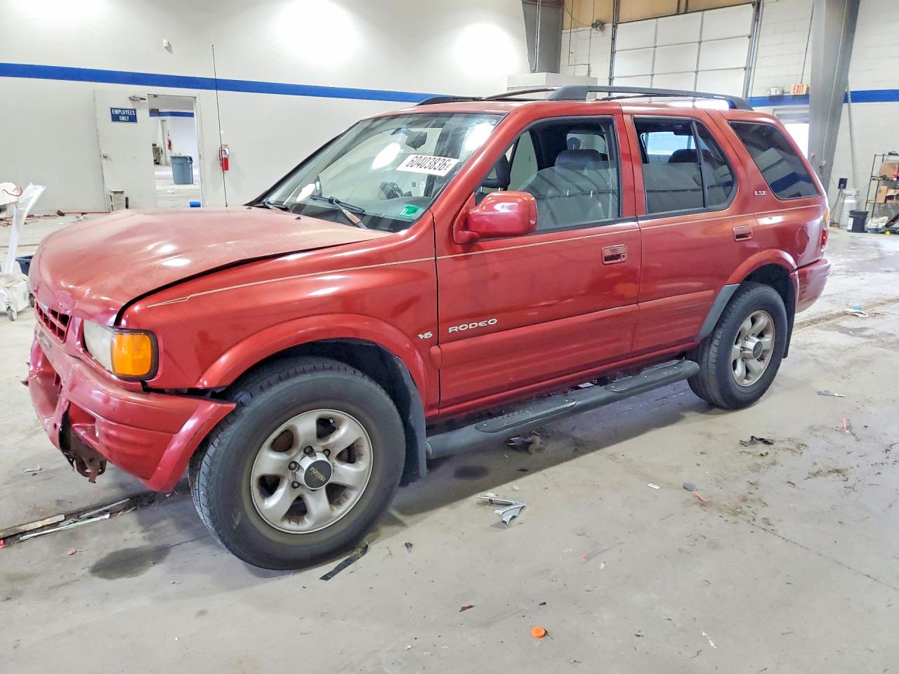 1999 Isuzu Rodeo Red vin: 4S2CM58WXX4362514