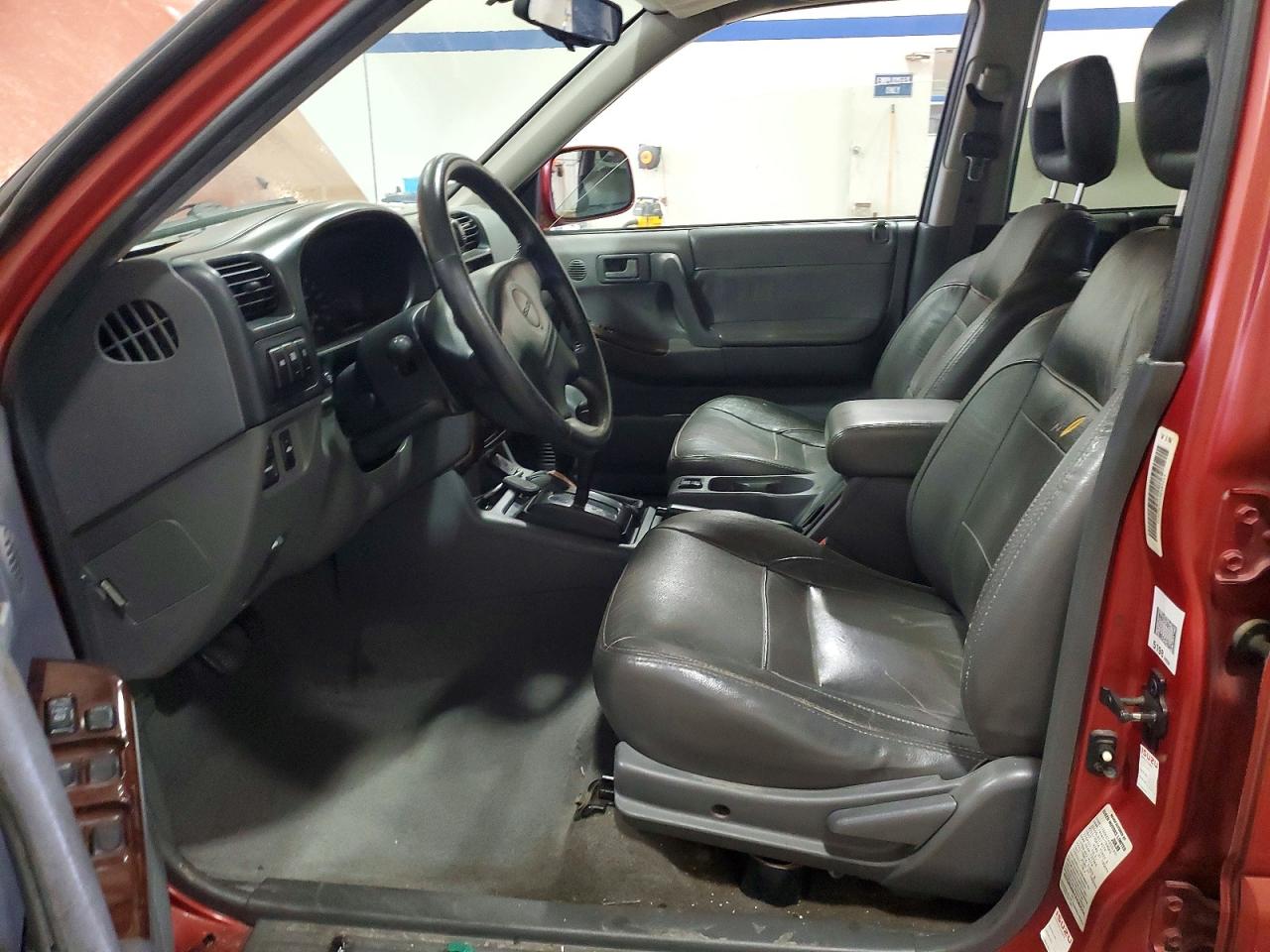 1999 Isuzu Rodeo Red vin: 4S2CM58WXX4362514