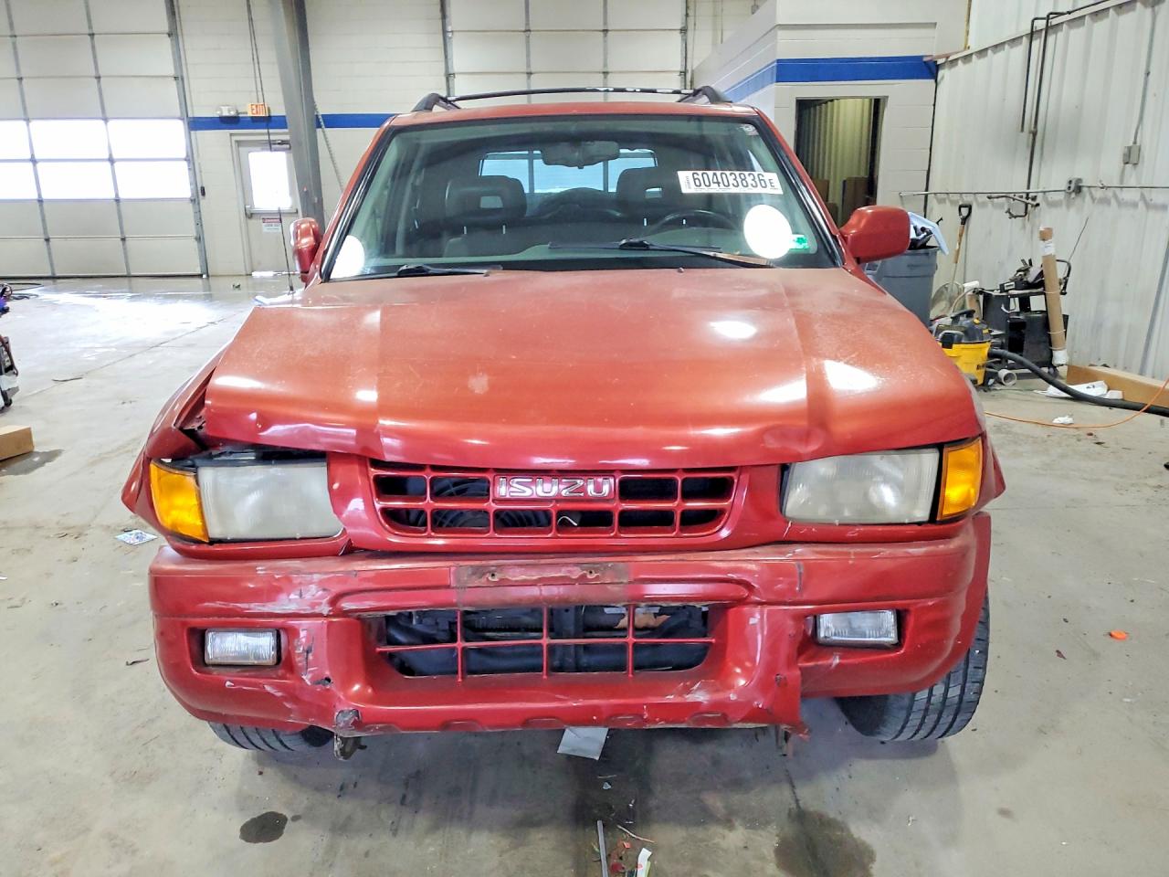 1999 Isuzu Rodeo Red vin: 4S2CM58WXX4362514