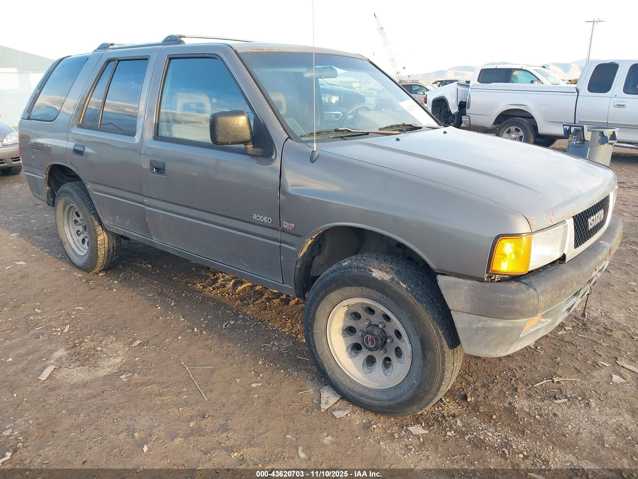 1995 Isuzu Rodeo S/ls Gray vin: 4S2CY58V1S4341166