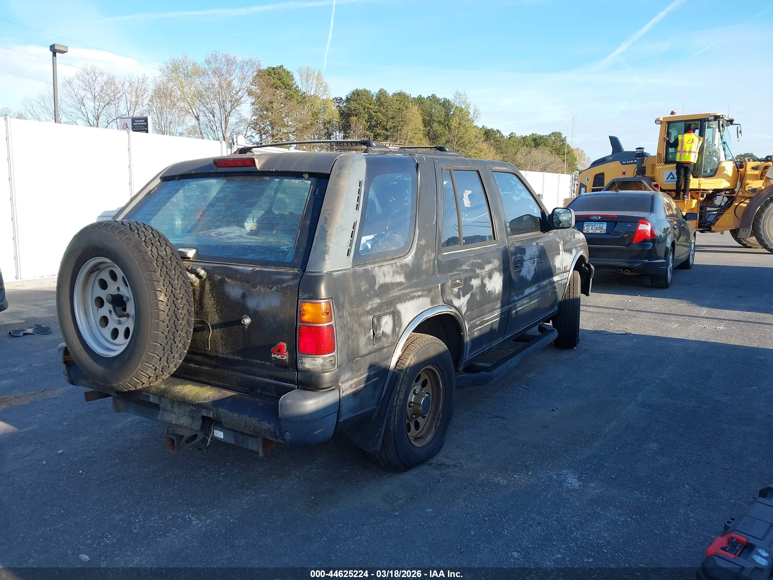 1995 Isuzu Rodeo S/ls Black vin: 4S2CY58V4S4302605
