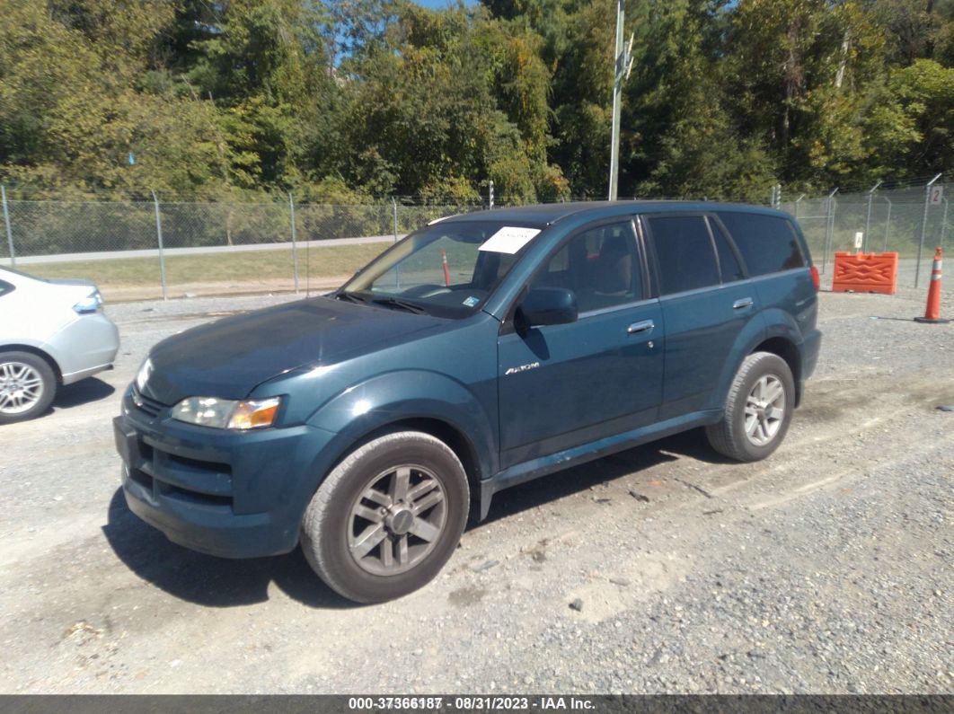 2002 Isuzu Axiom Xs Blue vin: 4S2DF58X424603242