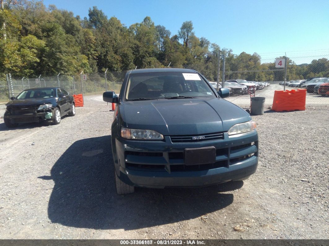 2002 Isuzu Axiom Xs Blue vin: 4S2DF58X424603242