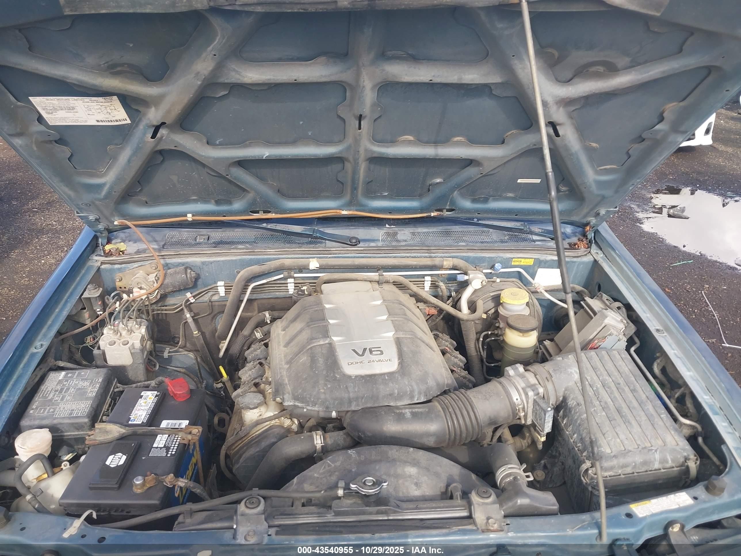 2001 Isuzu Rodeo Ls 3.2l/ls 3.2l V6/lse 3.2l V6/s/s 3.2l V6 Blue vin: 4S2DM58W014347239