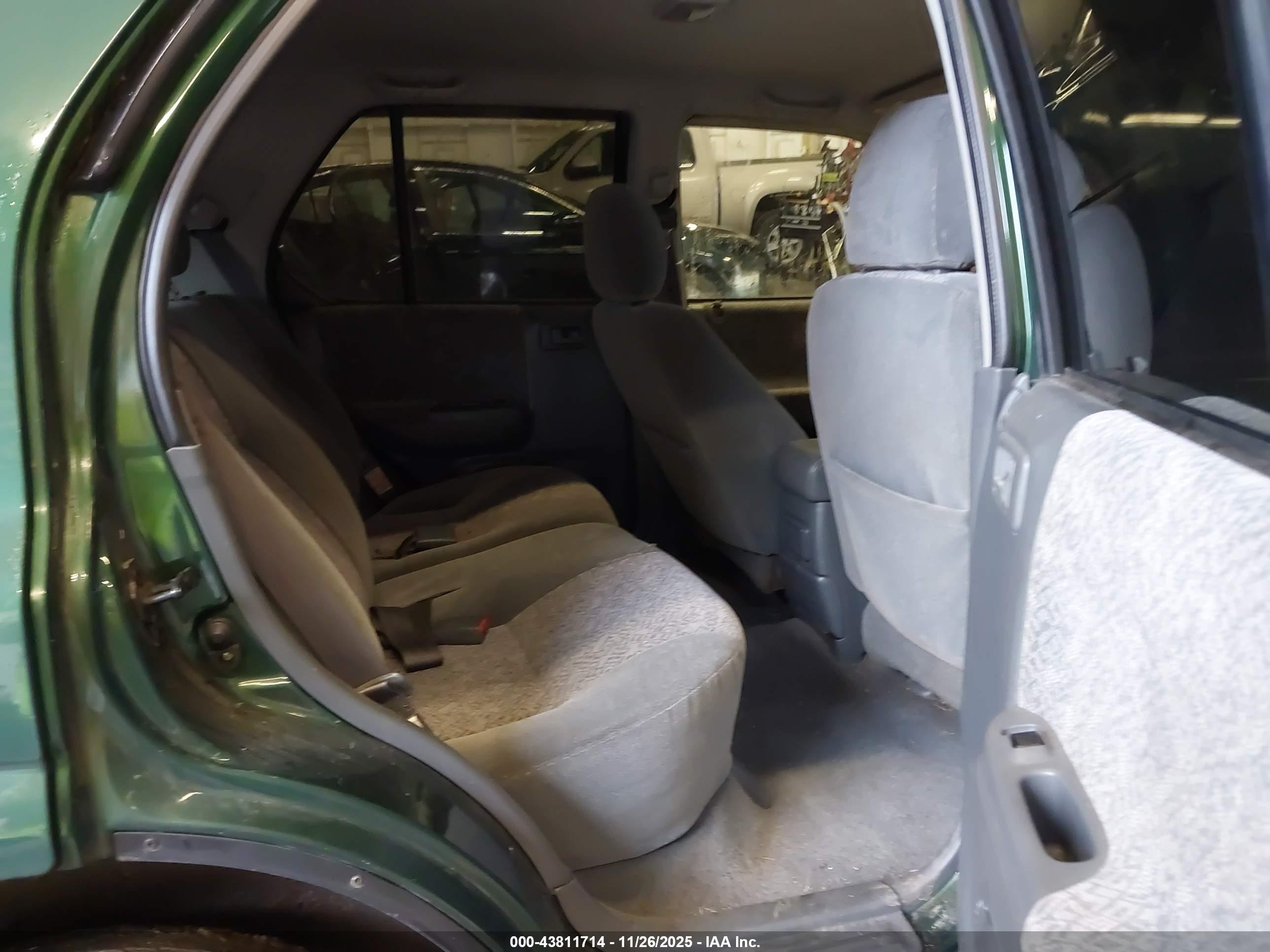2001 Isuzu Rodeo Ls 3.2l/ls 3.2l V6/lse 3.2l V6/s/s 3.2l V6 Green vin: 4S2DM58W214343290