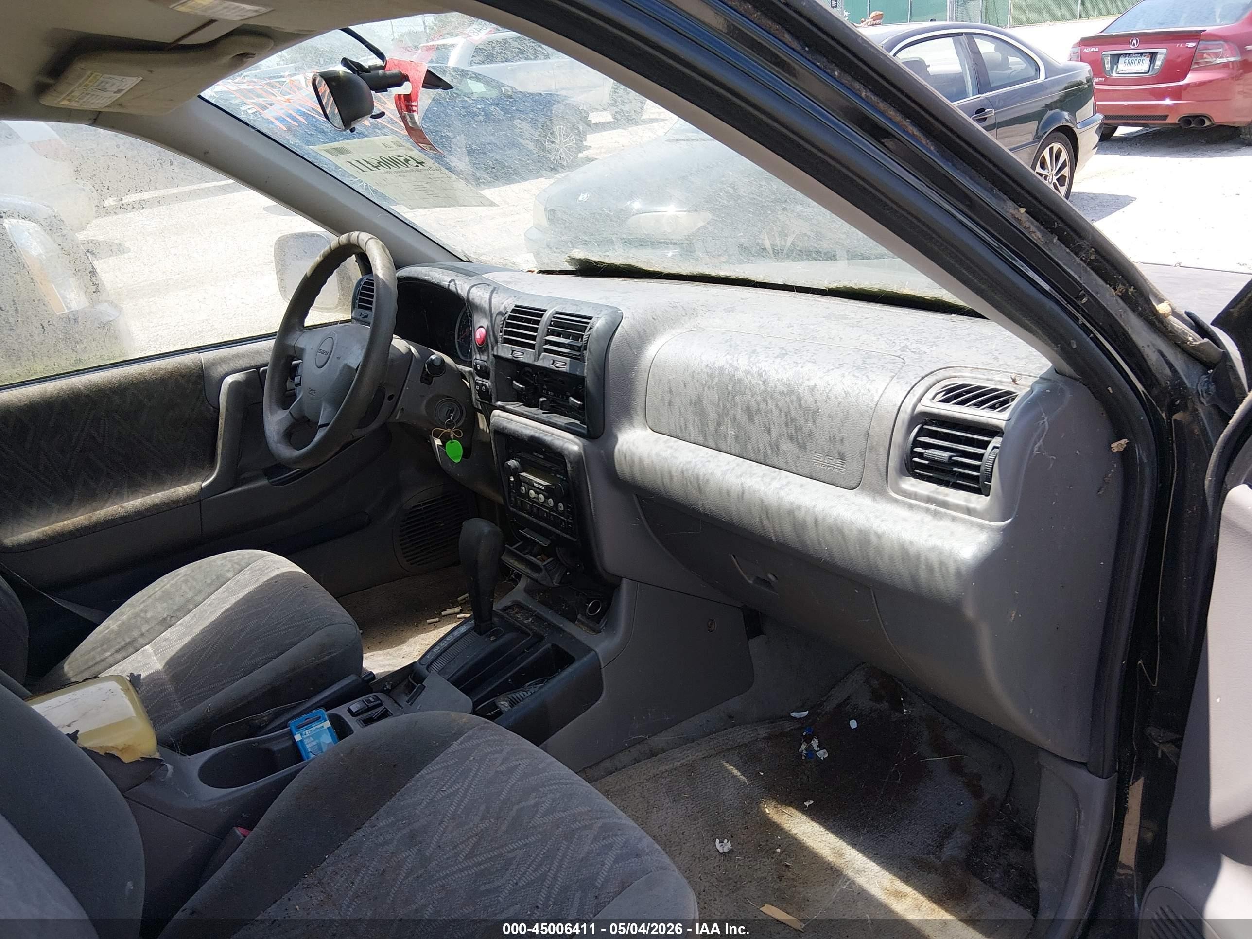 2003 Isuzu Rodeo S 3.2l V6 Blue vin: 4S2DM58W334310043