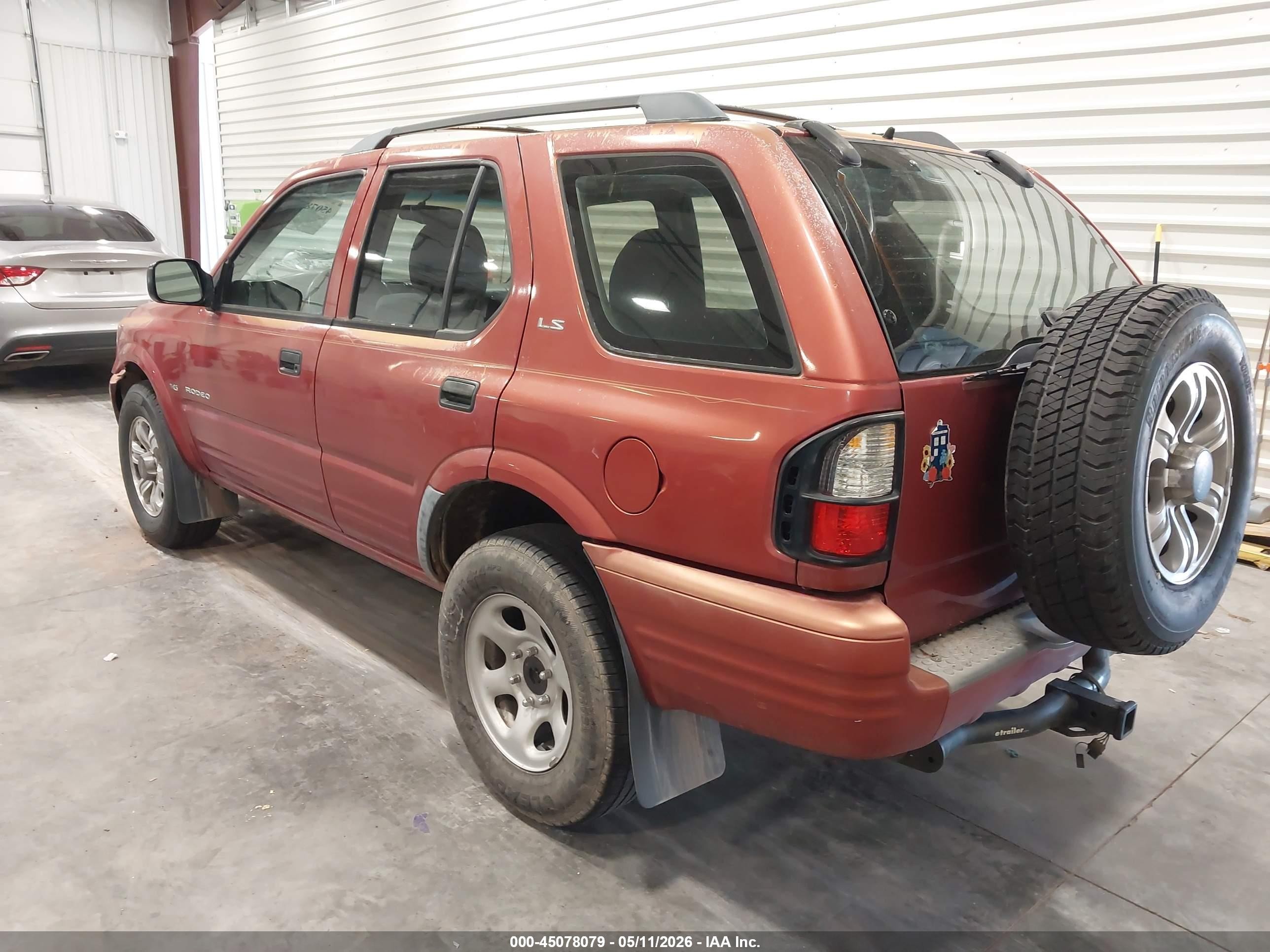 2000 Isuzu Rodeo Ls/lse/s Red vin: 4S2DM58W5Y4341981