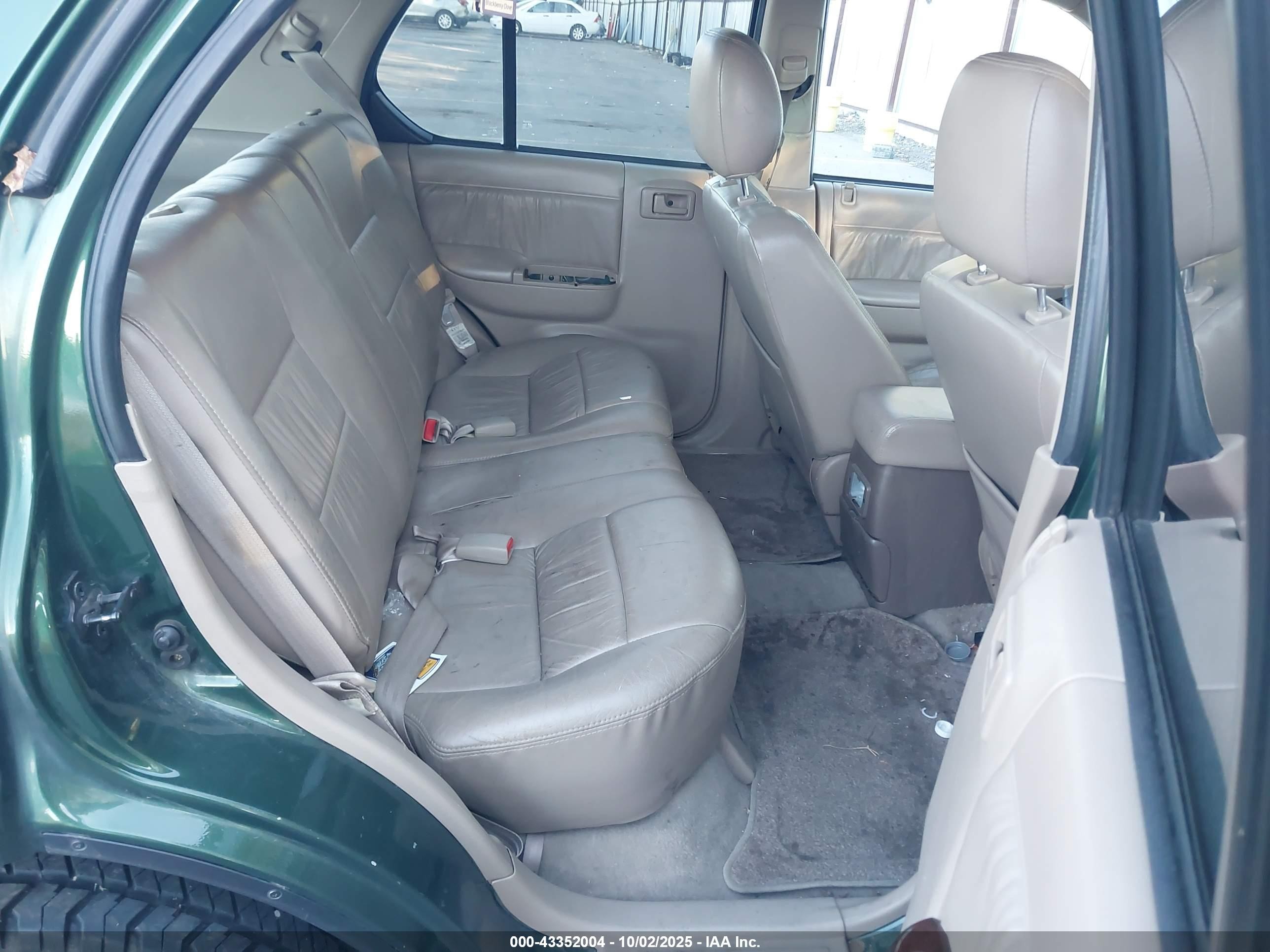2001 Isuzu Rodeo Ls 3.2l/ls 3.2l V6/lse 3.2l V6/s/s 3.2l V6 Green vin: 4S2DM58W614305299