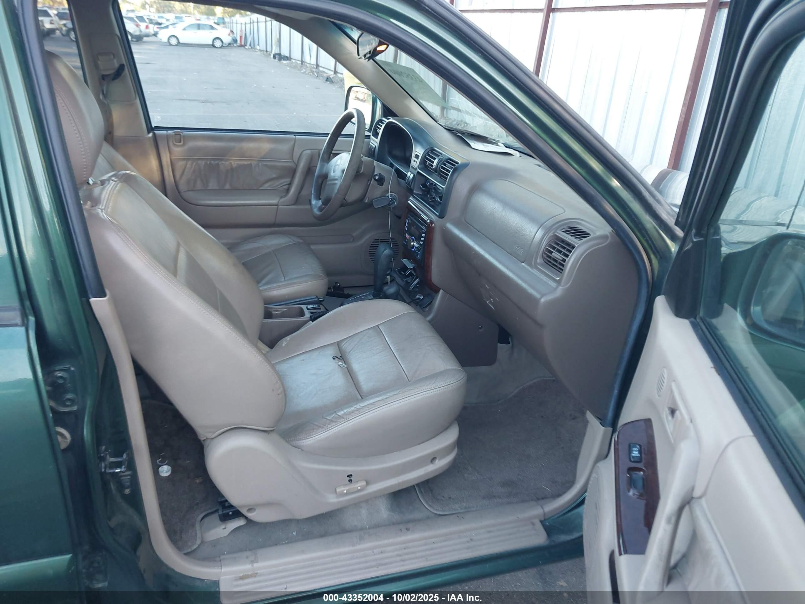 2001 Isuzu Rodeo Ls 3.2l/ls 3.2l V6/lse 3.2l V6/s/s 3.2l V6 Green vin: 4S2DM58W614305299