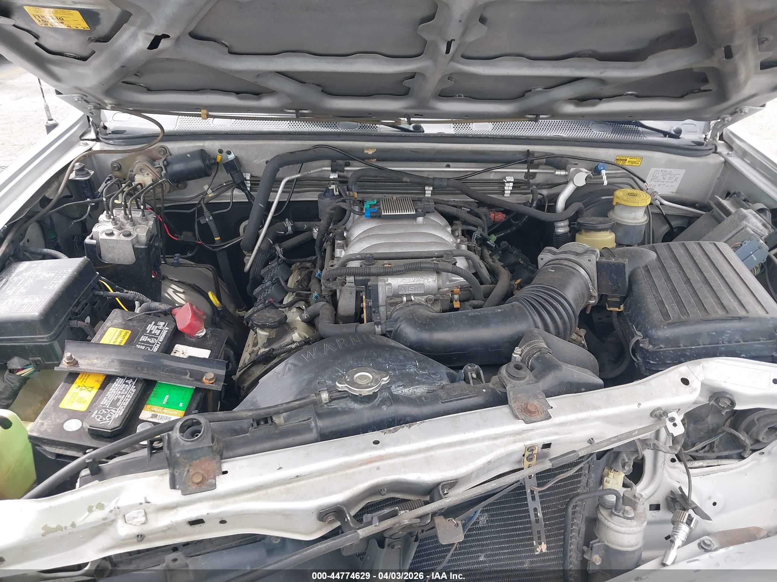 2001 Isuzu Rodeo Ls 3.2l/ls 3.2l V6/lse 3.2l V6/s/s 3.2l V6 Silver vin: 4S2DM58W614343650