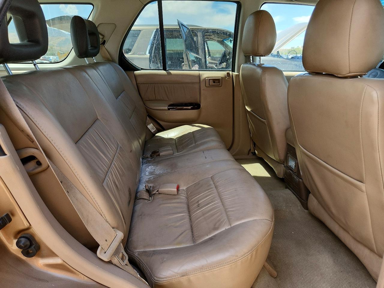2000 Isuzu Rodeo S Tan vin: 4S2DM58W8Y4326455