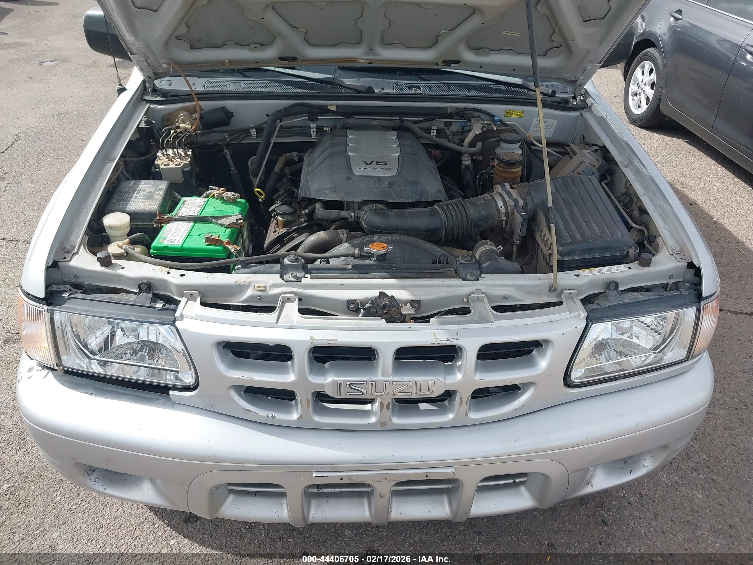 2001 Isuzu Rodeo Ls 3.2l/ls 3.2l V6/lse 3.2l V6/s/s 3.2l V6 Silver vin: 4S2DM58W914321884