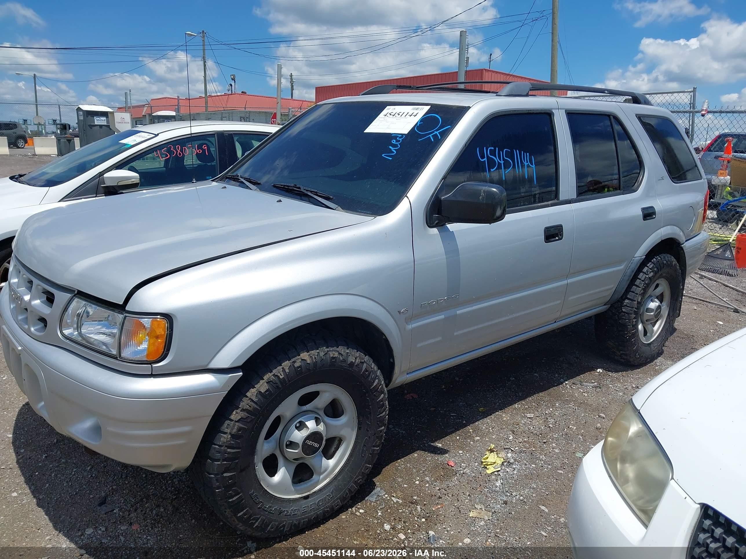 2001 Isuzu Rodeo Ls 3.2l/ls 3.2l V6/lse 3.2l V6/s/s 3.2l V6 Черный vin: 4S2DM58W914342654