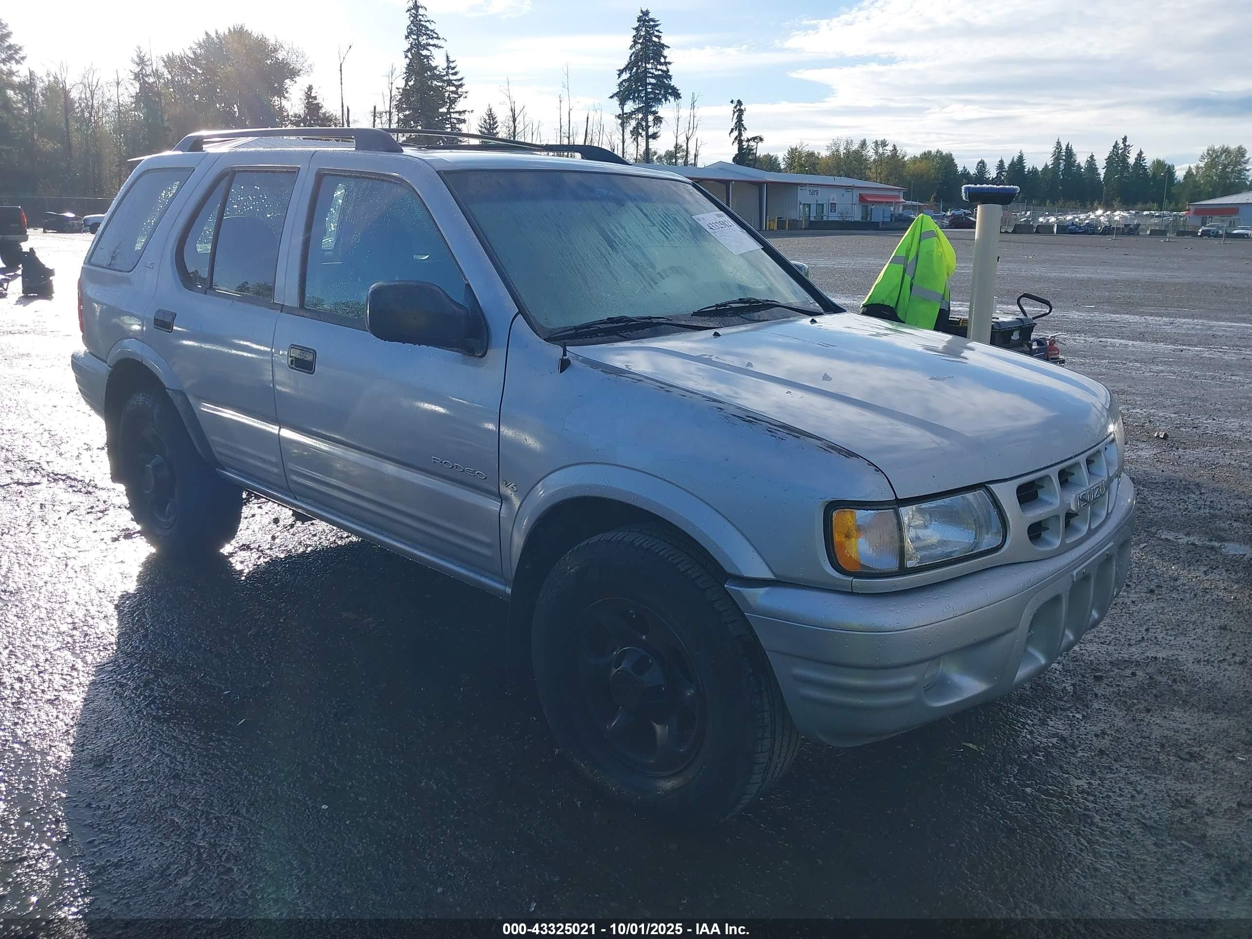 2001 Isuzu Rodeo Ls 3.2l/ls 3.2l V6/lse 3.2l V6/s/s 3.2l V6 Silver vin: 4S2DM58W914342847