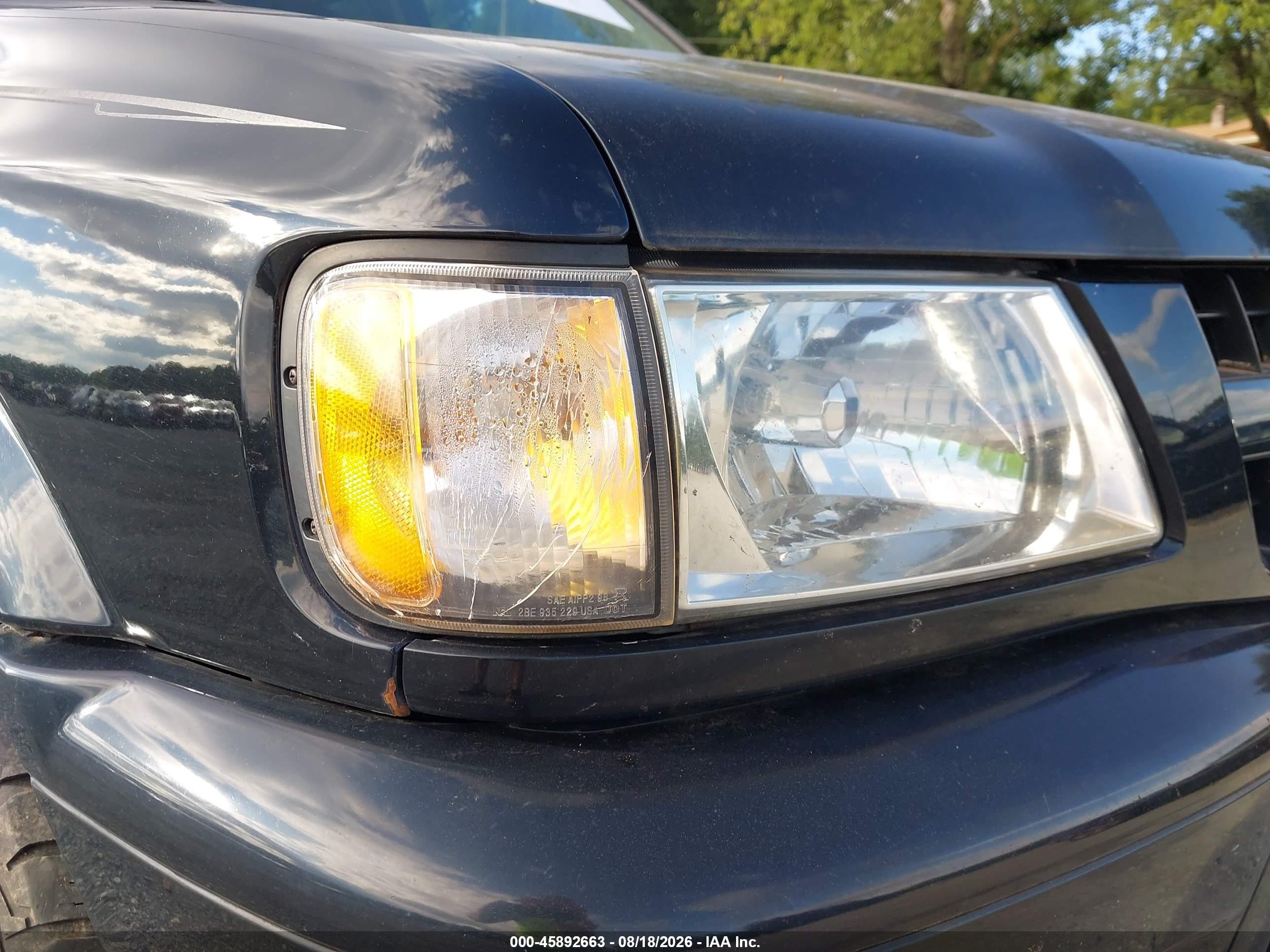 2004 Isuzu Rodeo S 3.5l V6 Black vin: 4S2DM58Y044312061