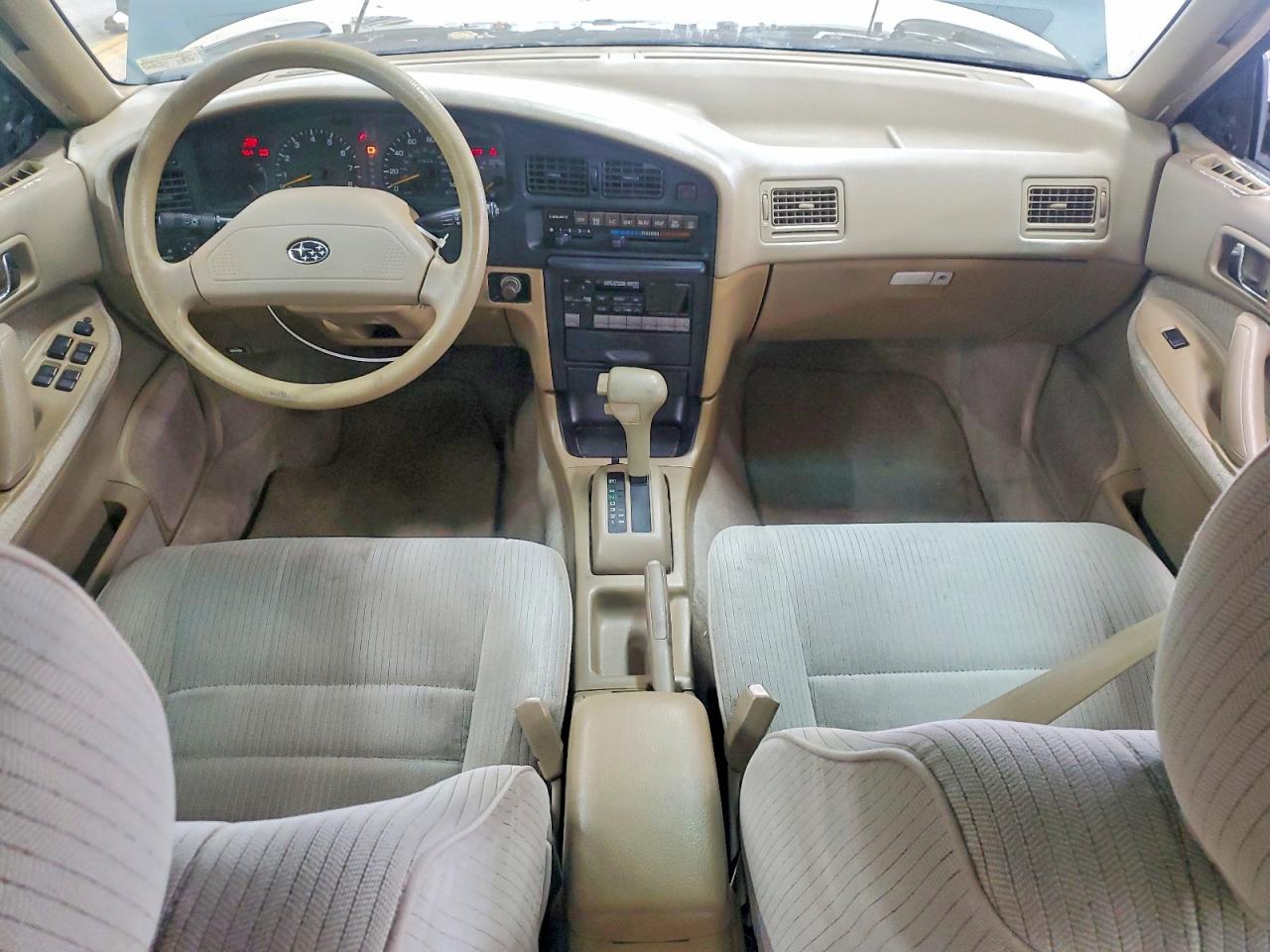 1992 Subaru Legacy L Teal vin: 4S3BC6325N9609927