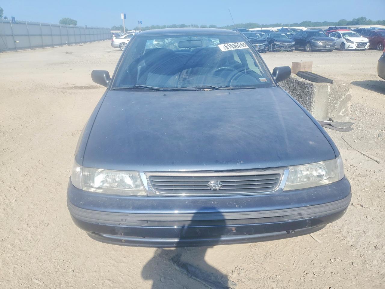 1993 Subaru Legacy L Blue vin: 4S3BC6331P9648428