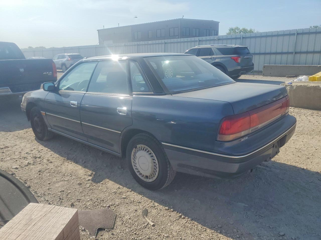 1993 Subaru Legacy L Blue vin: 4S3BC6331P9648428