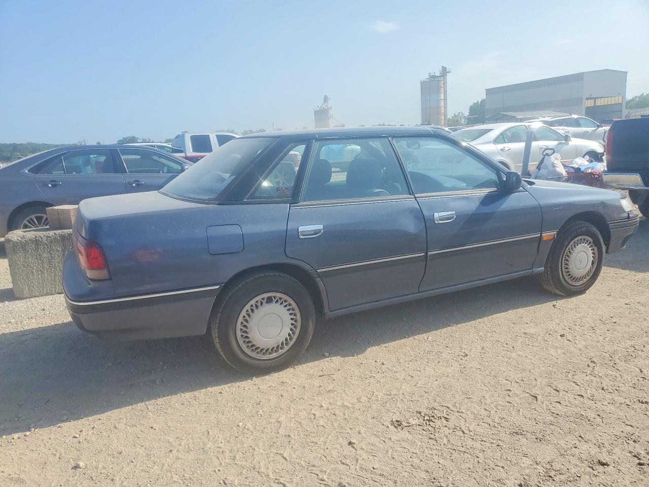 1993 Subaru Legacy L Blue vin: 4S3BC6331P9648428