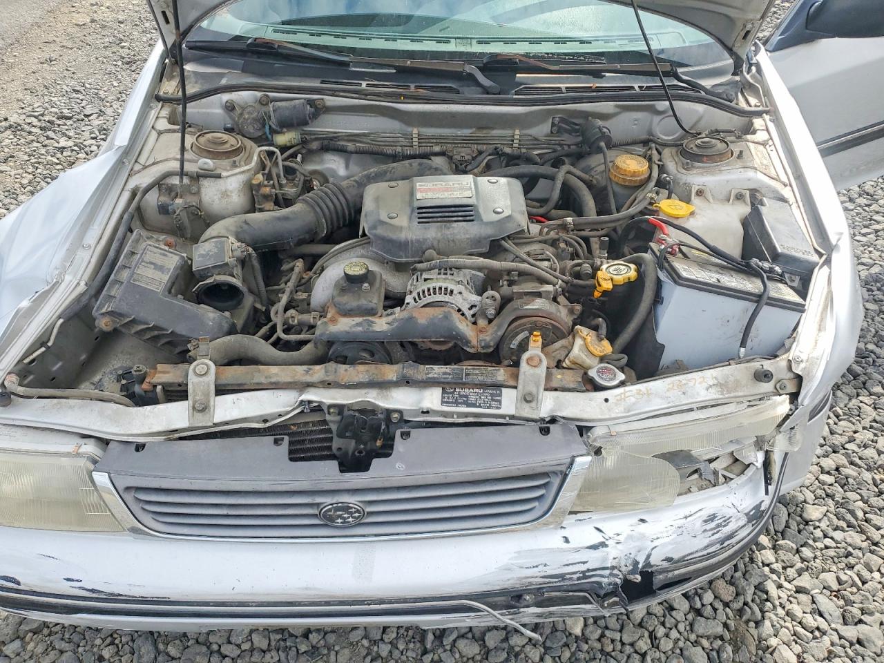1993 Subaru Legacy L Gray vin: 4S3BC6333P7641265