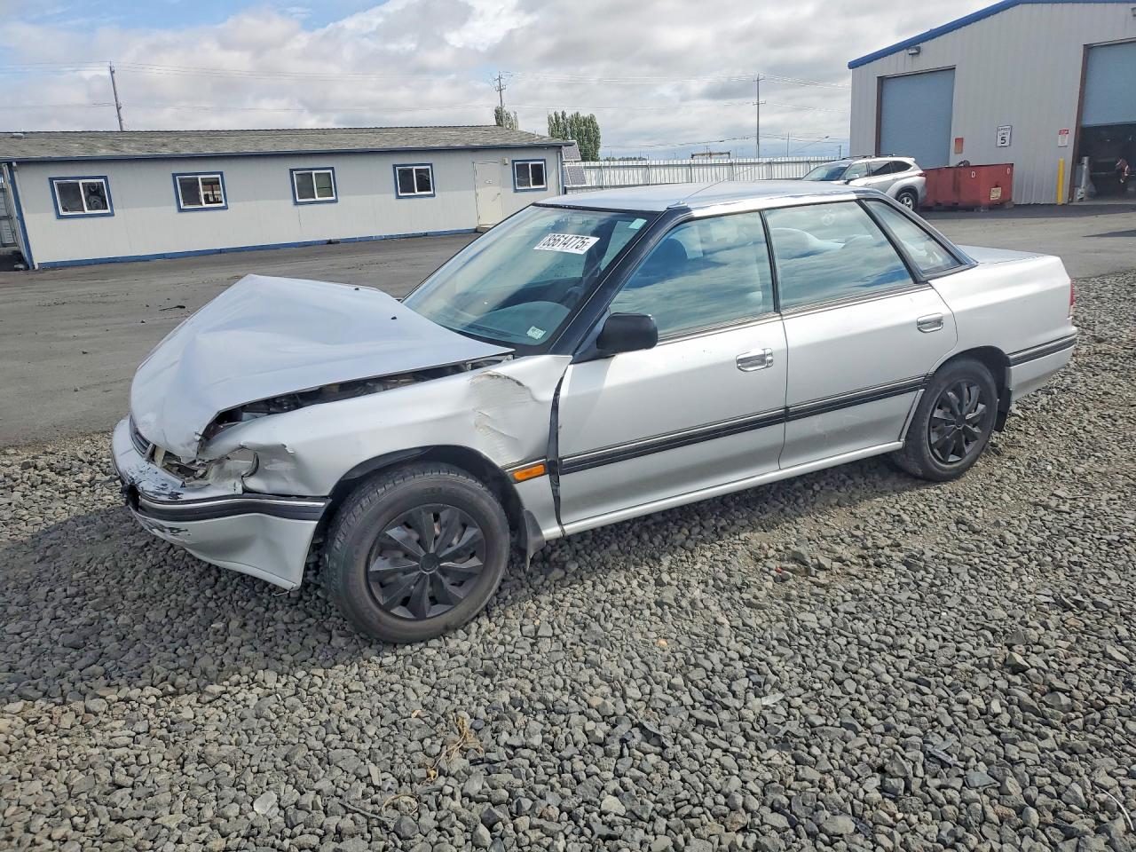 1993 Subaru Legacy L Gray vin: 4S3BC6333P7641265