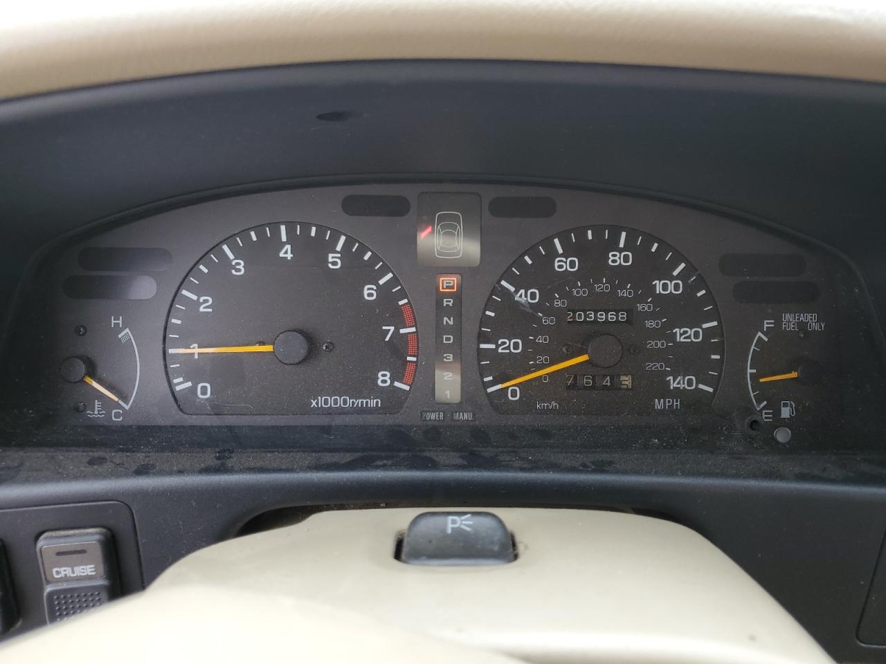1993 Subaru Legacy L Tan vin: 4S3BC6334P7654879