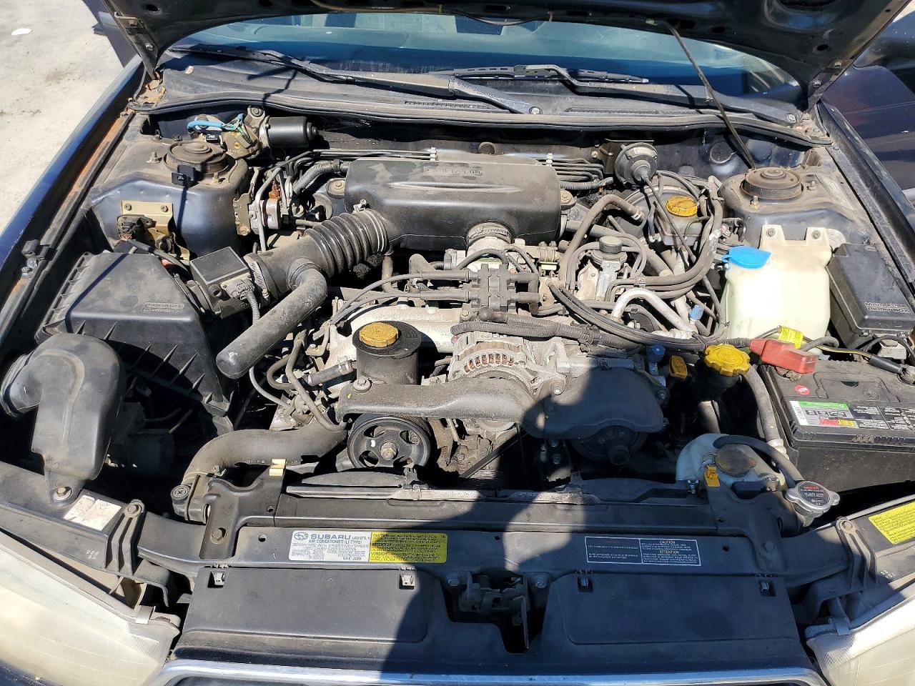 1998 Subaru Legacy L Blue vin: 4S3BD4352W7211549