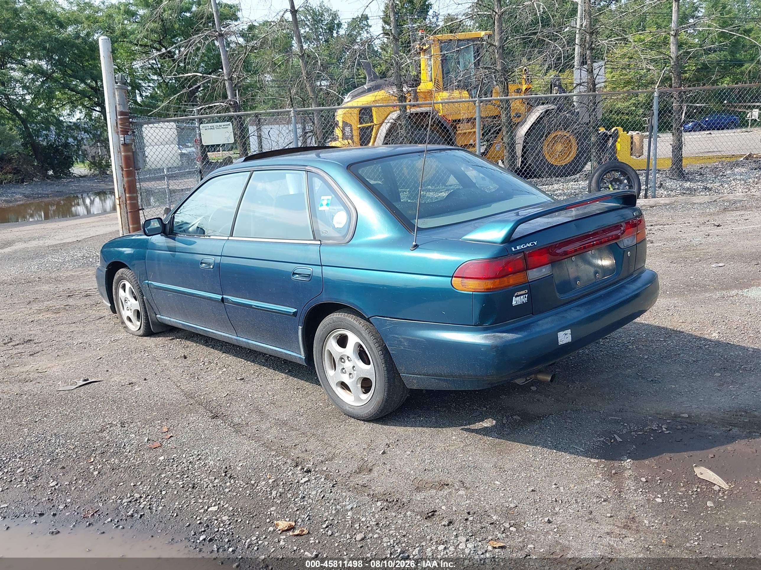 1999 Subaru Legacy 30th Ann. L/l Green vin: 4S3BD4354X7263430