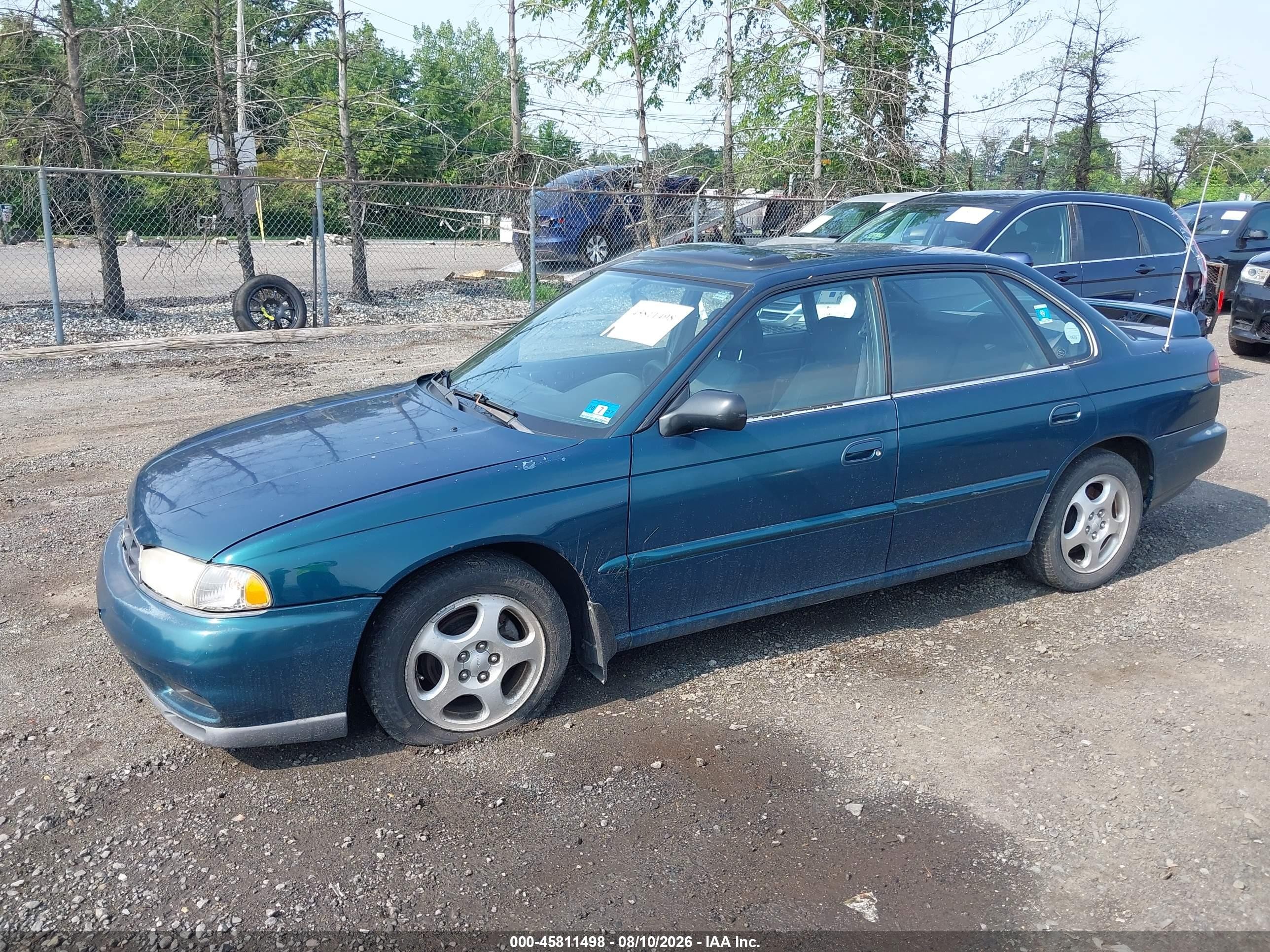 1999 Subaru Legacy 30th Ann. L/l Green vin: 4S3BD4354X7263430