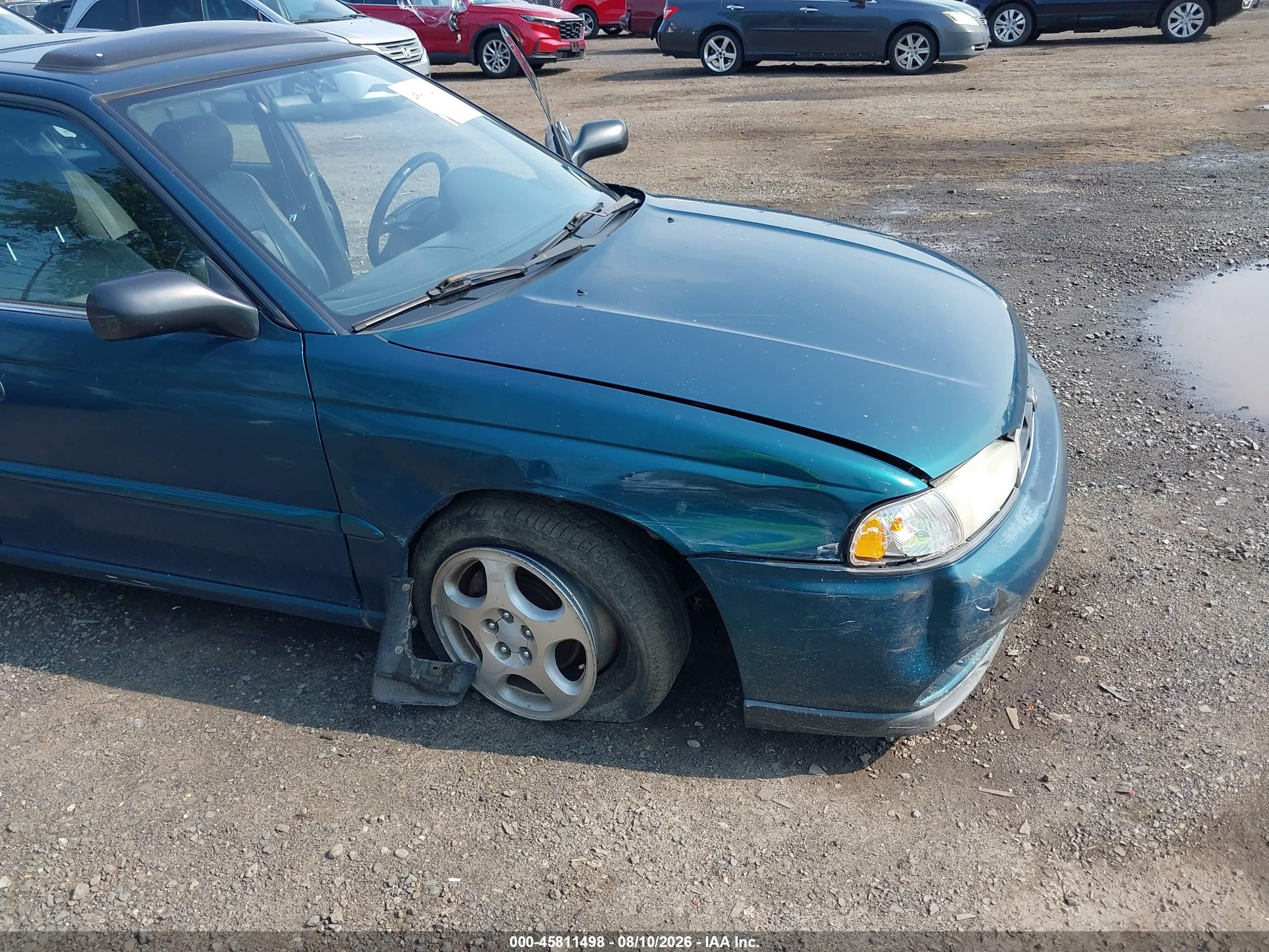 1999 Subaru Legacy 30th Ann. L/l Green vin: 4S3BD4354X7263430
