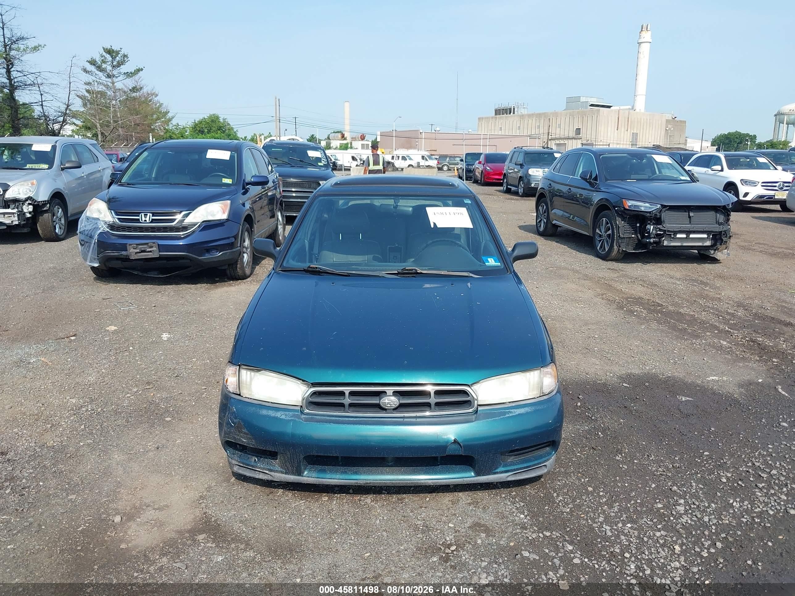 1999 Subaru Legacy 30th Ann. L/l Green vin: 4S3BD4354X7263430