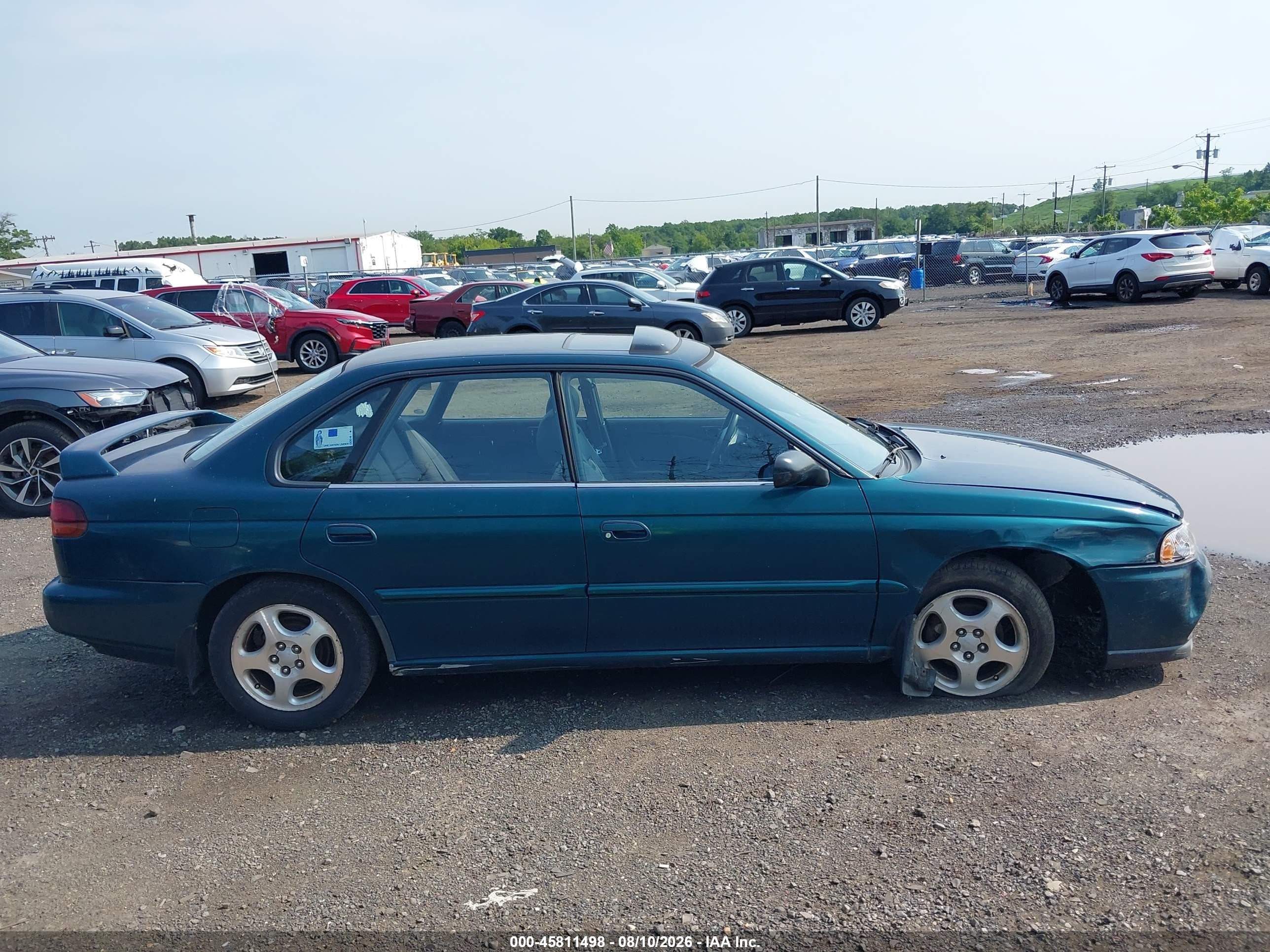 1999 Subaru Legacy 30th Ann. L/l Green vin: 4S3BD4354X7263430