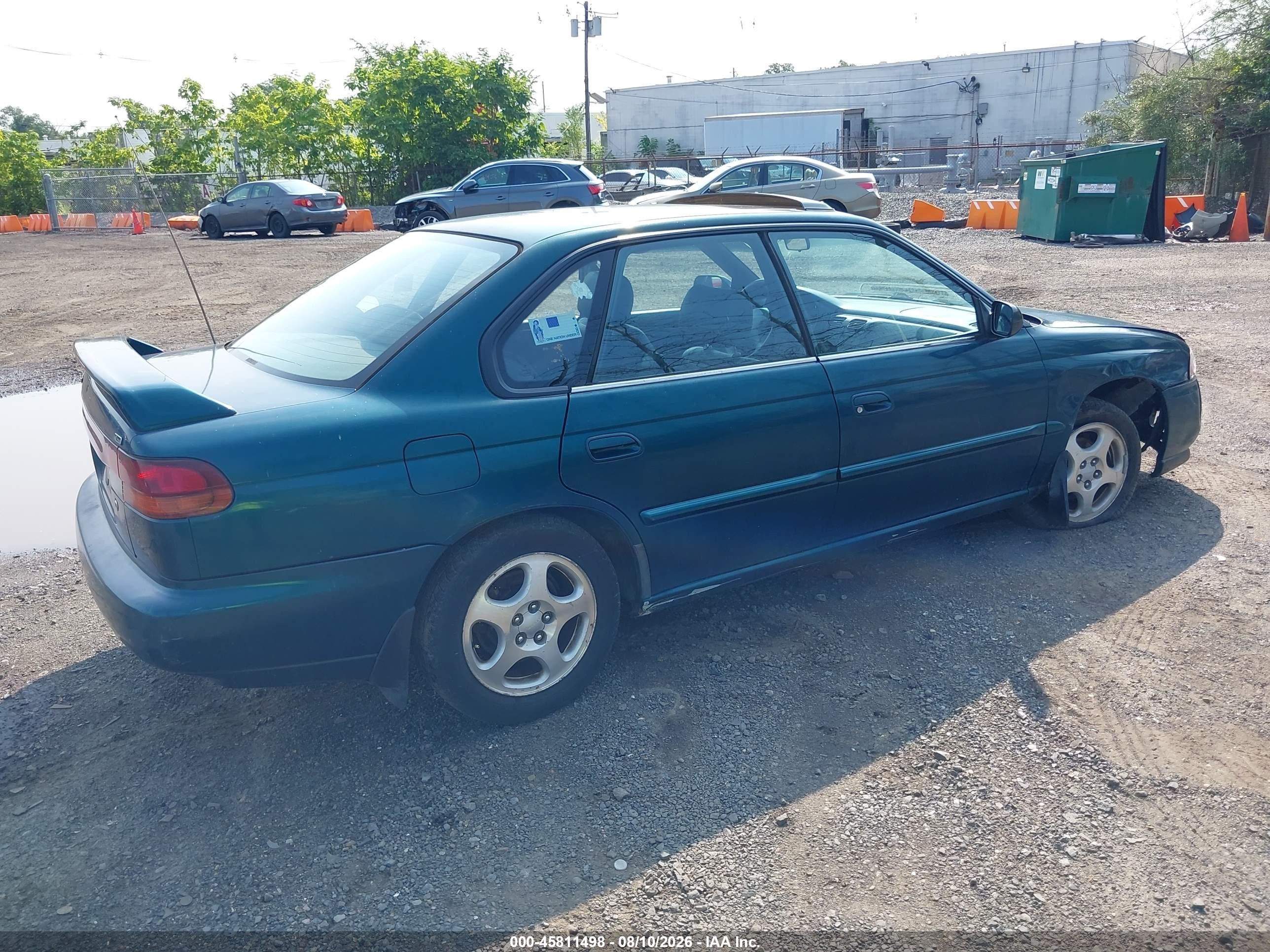 1999 Subaru Legacy 30th Ann. L/l Green vin: 4S3BD4354X7263430