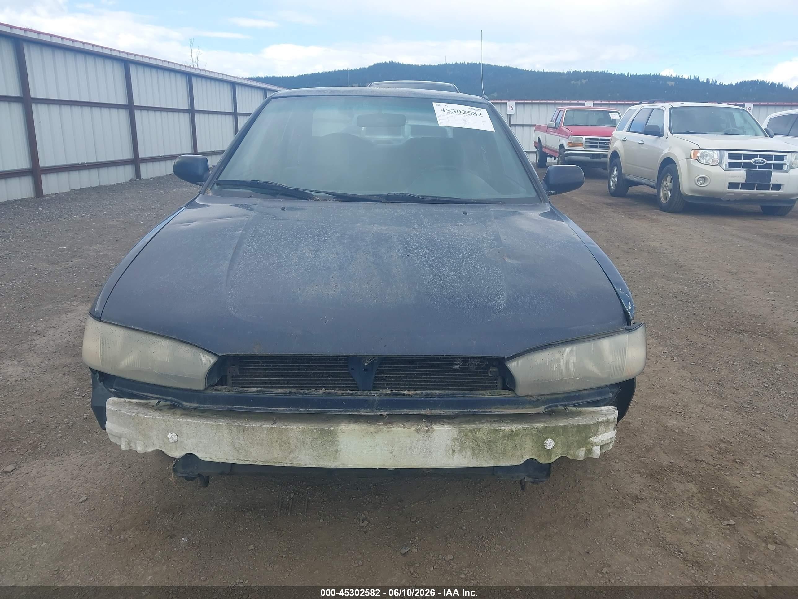 1995 Subaru Legacy L Blue vin: 4S3BD6352S6236219