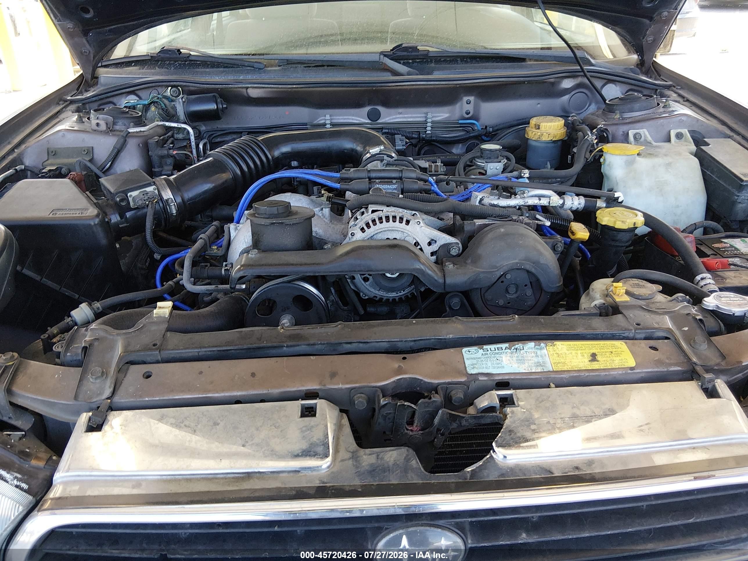1995 Subaru Legacy L Maroon vin: 4S3BD6352S7221861