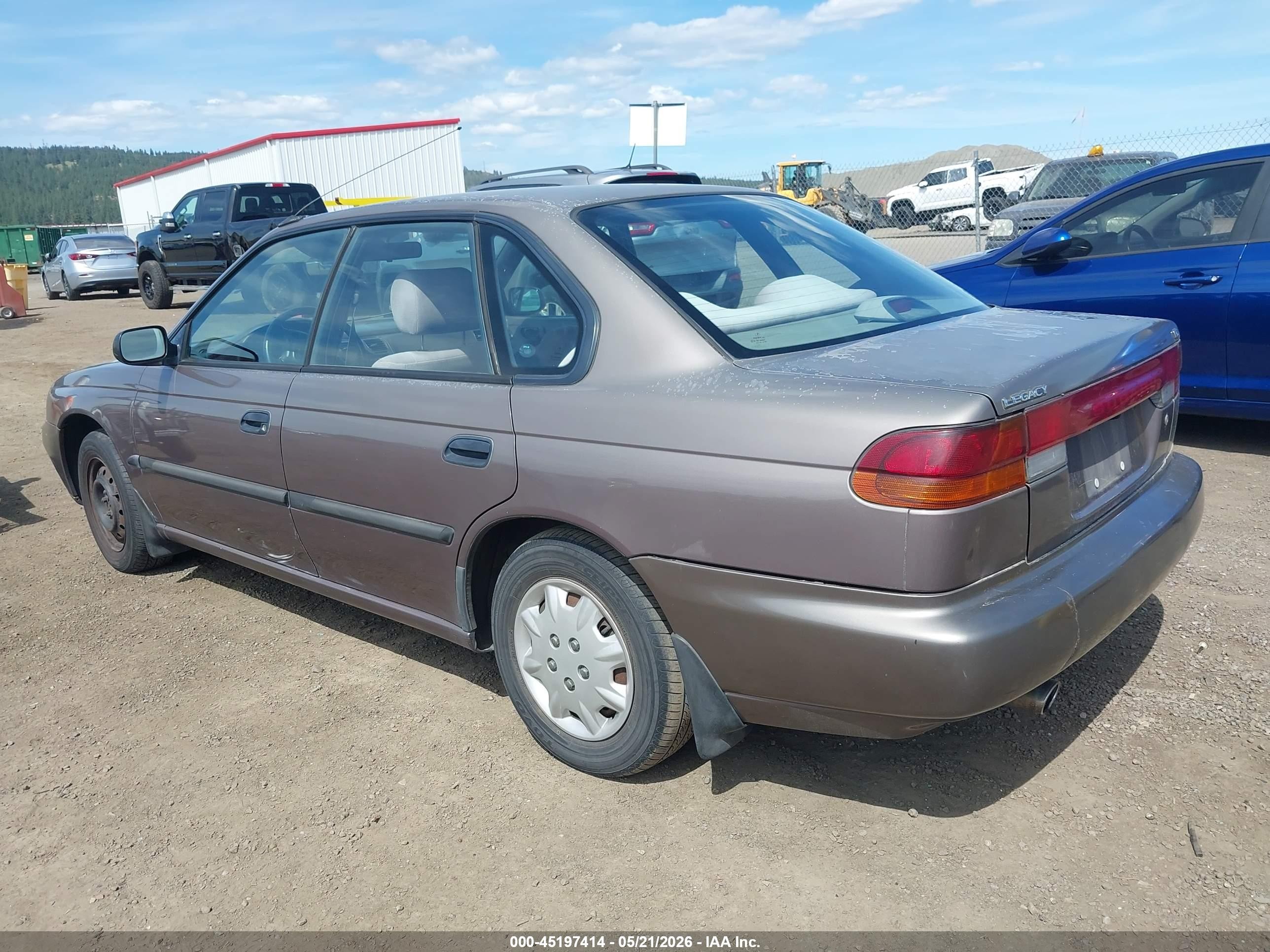 1995 Subaru Legacy L Коричневый vin: 4S3BD6354S7221859
