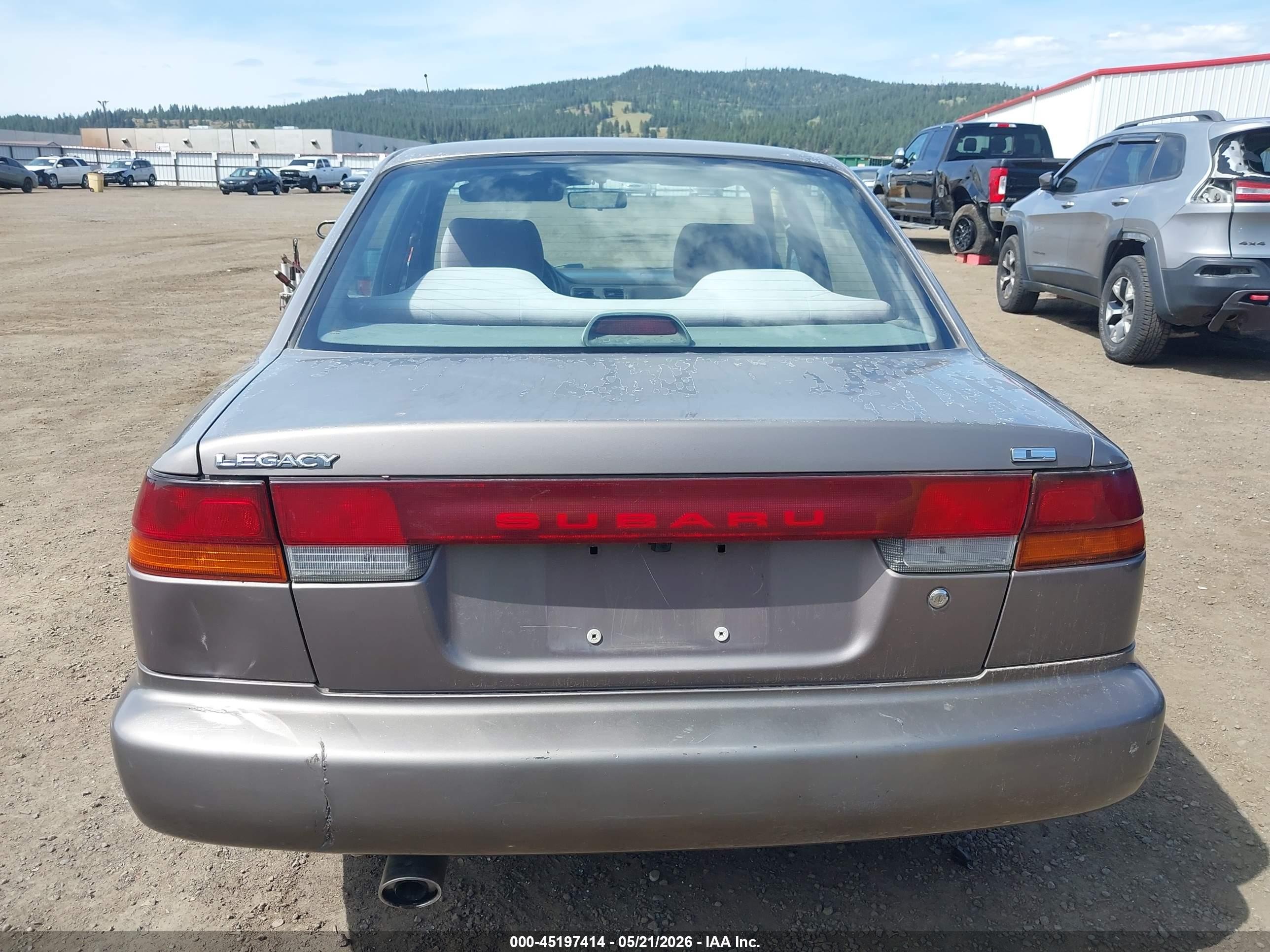 1995 Subaru Legacy L Коричневый vin: 4S3BD6354S7221859