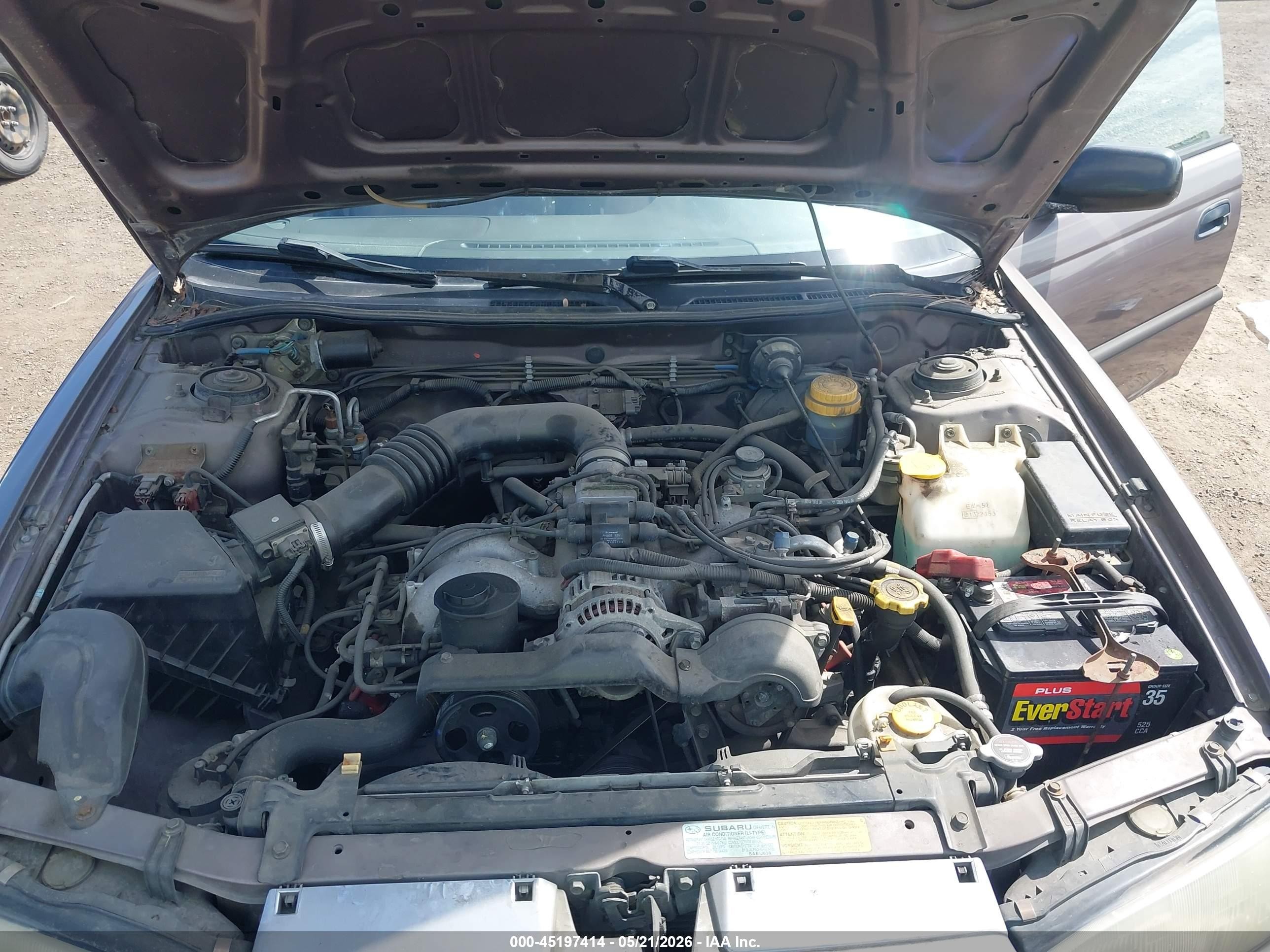 1995 Subaru Legacy L Коричневый vin: 4S3BD6354S7221859