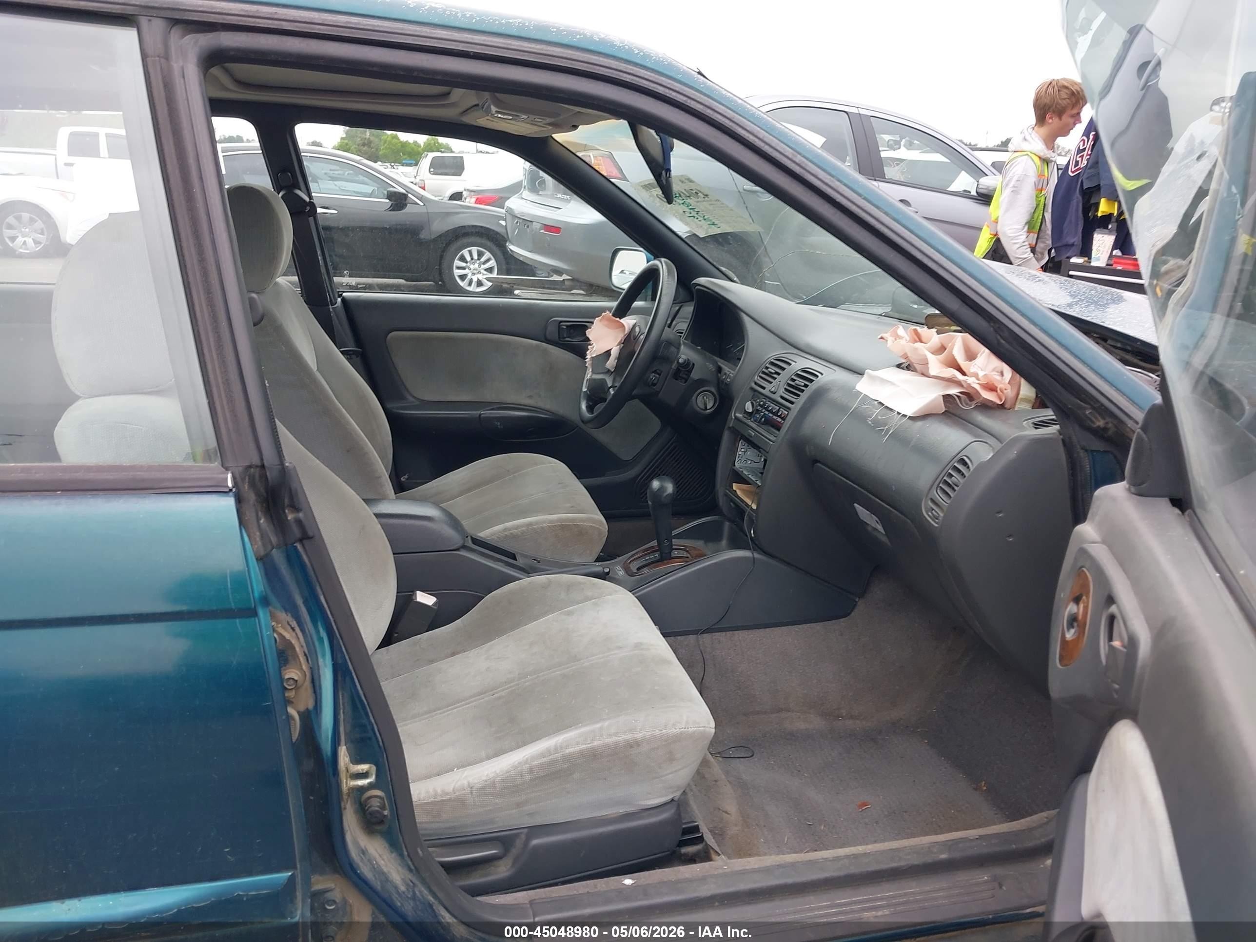1995 Subaru Legacy Ls/lsi Green vin: 4S3BD6555S7212519