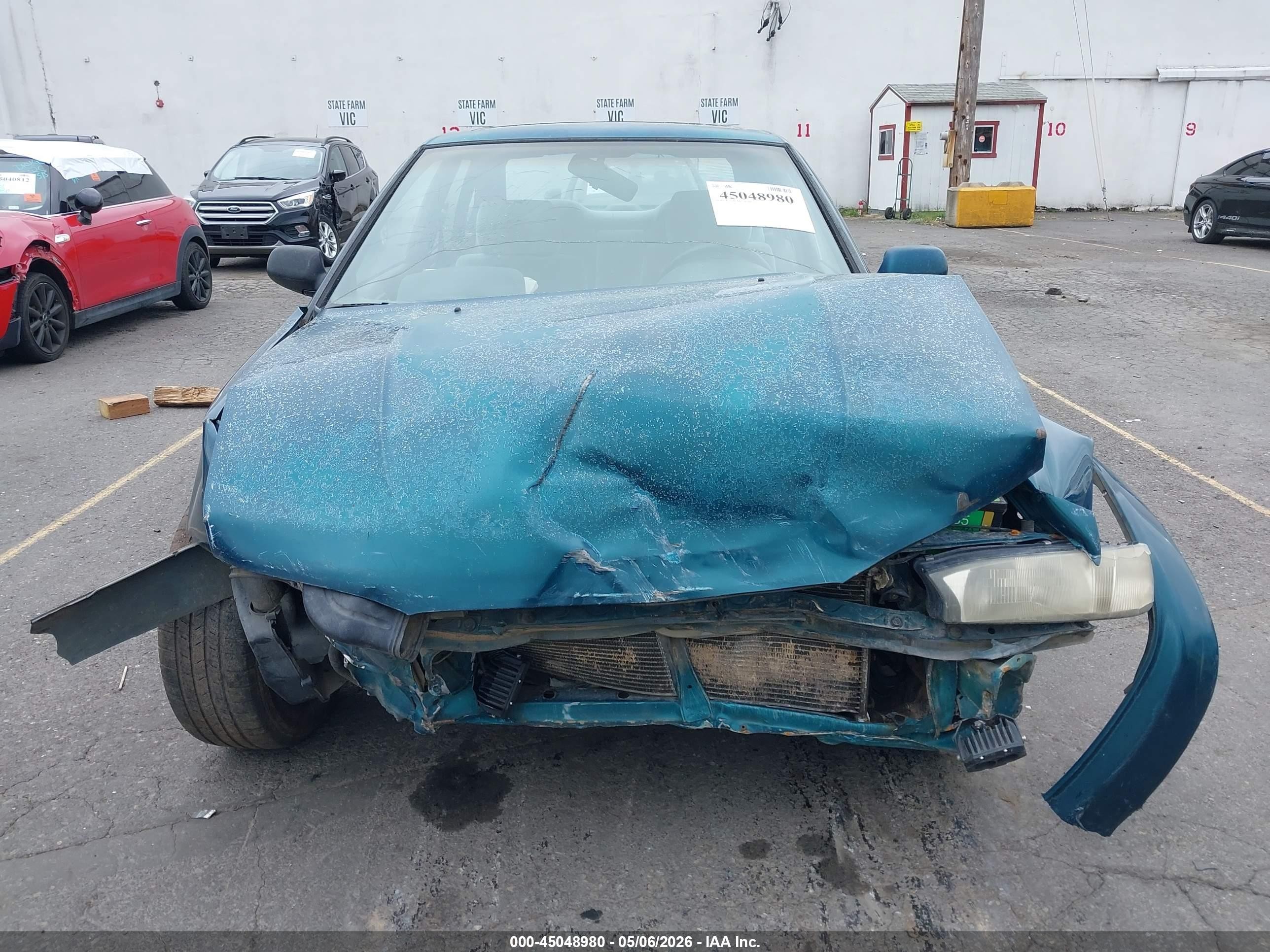 1995 Subaru Legacy Ls/lsi Green vin: 4S3BD6555S7212519