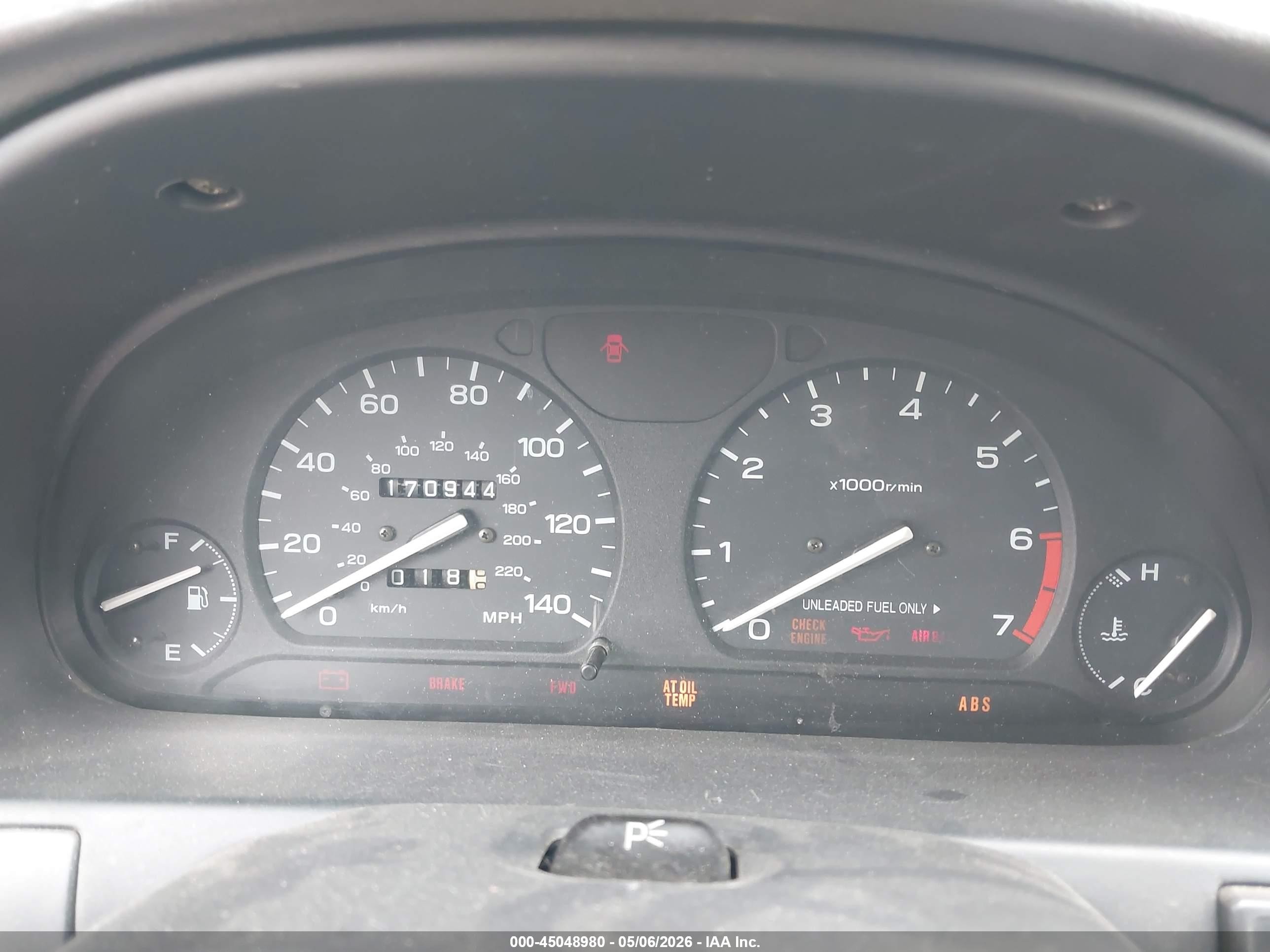 1995 Subaru Legacy Ls/lsi Green vin: 4S3BD6555S7212519